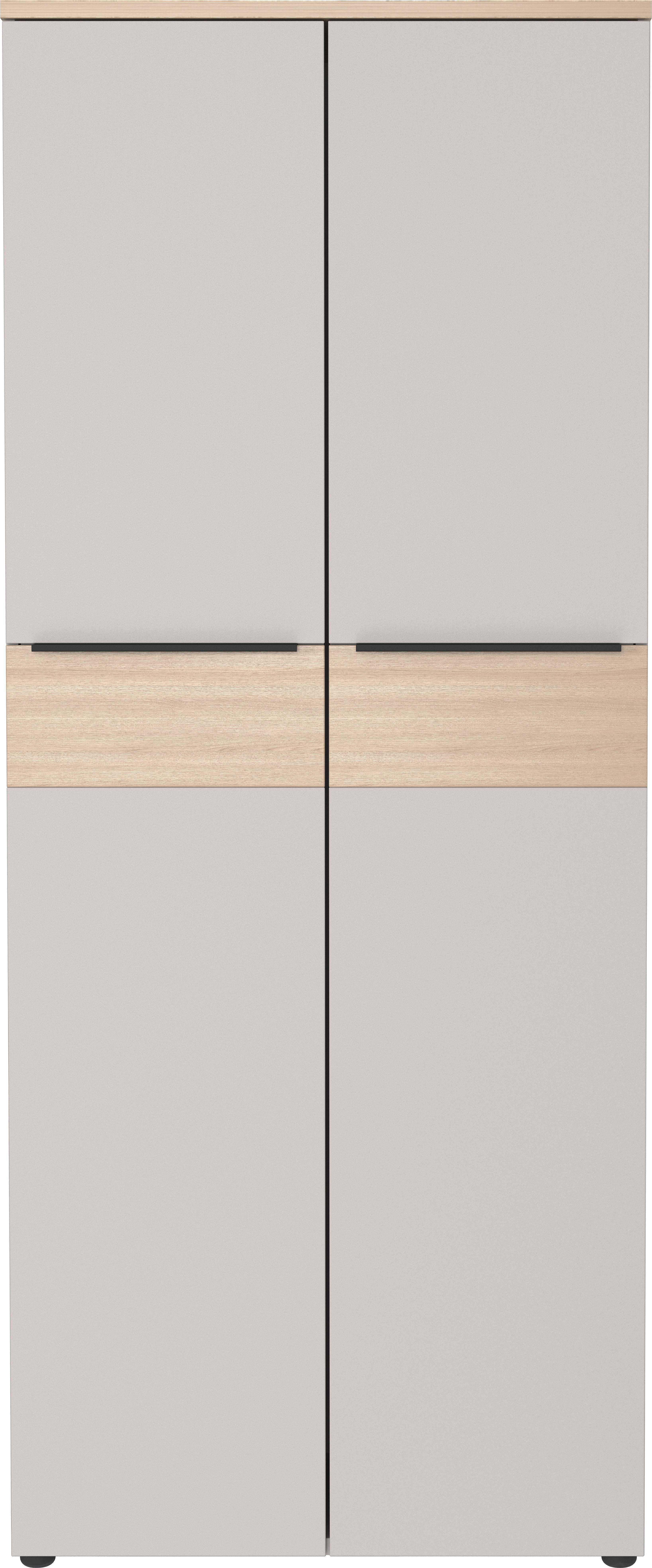 Germania Aktenschrank 4441-654 GW-Oviedo, in Kaschmir/Lindberg-Eiche-Nb., mit T&uuml;rd&auml;mpfung, 80 x 197 x 40 cm (BxHxT) - Bild 1