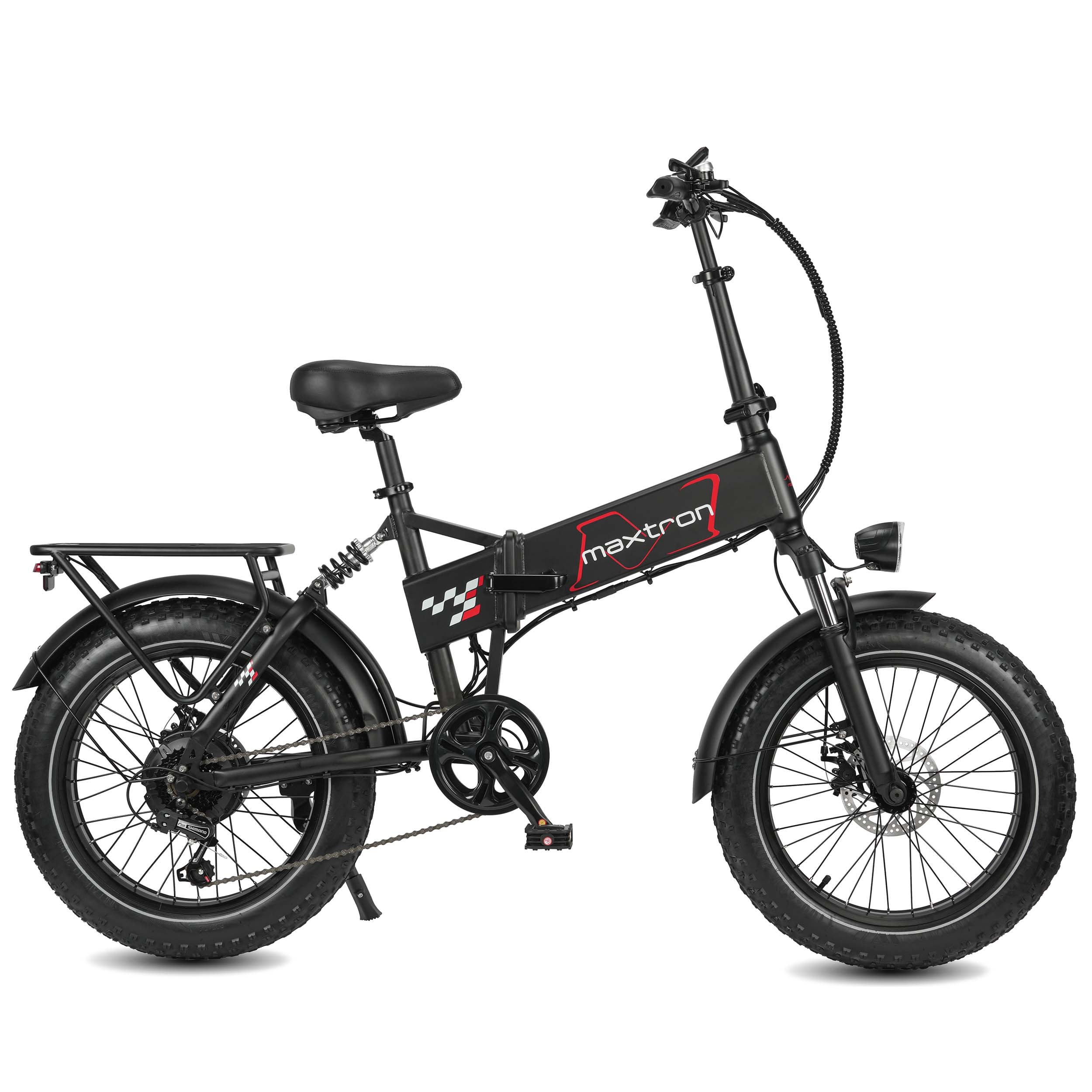 Maxtron Polaris, Falt-E-Bike, Off-road E-Bike, 20" Zoll, schwarz 