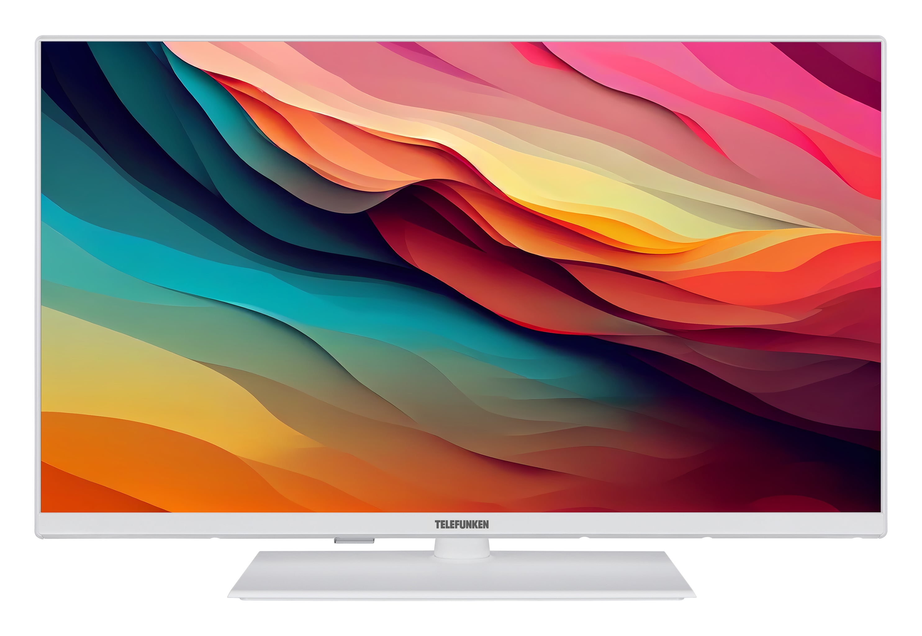 Telefunken XF32N750M-W Fernseher 32 Zoll Full HD Aufl&ouml;sung, LED TV mit Triple-Tuner, wei&szlig; (2026) 