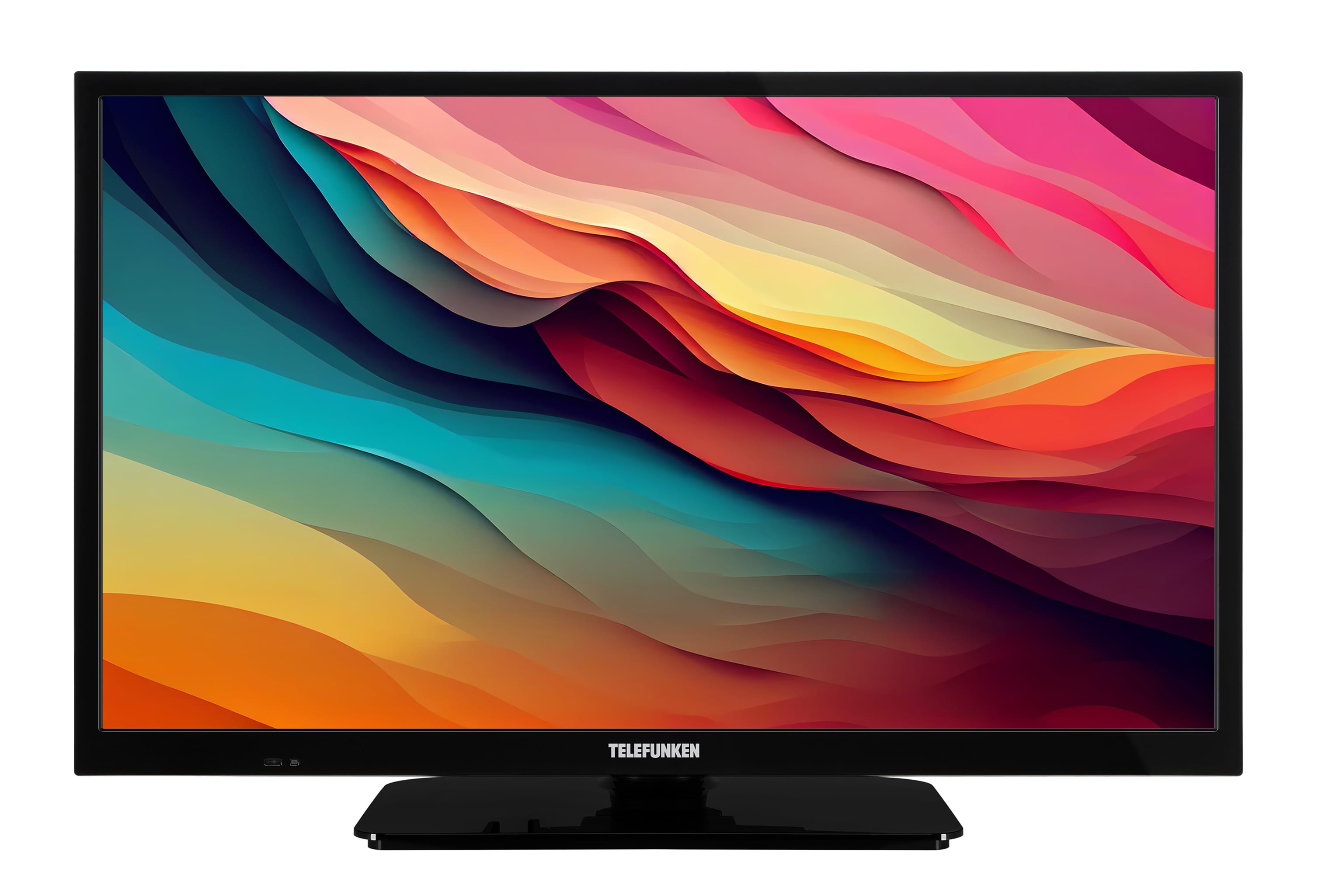 Telefunken XH24O550M Fernseher 24 Zoll HD Aufl&ouml;sung, LED TV mit Triple-Tuner, schwarz (2026) 