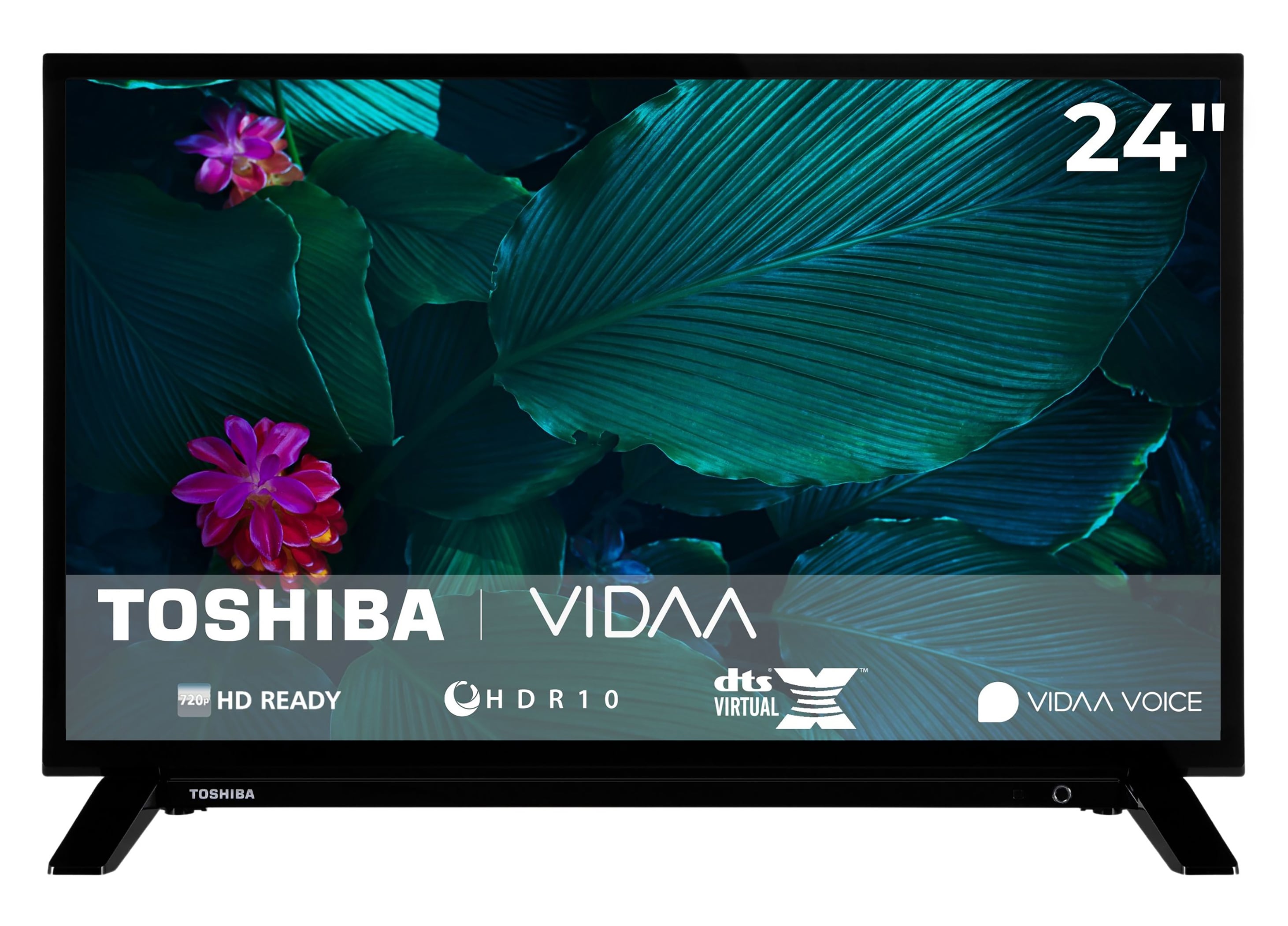 Toshiba 24WV2F63DAZ Fernseher 24 Zoll Smart TV VIDAA HD-ready HDR TV mit Triple-Tuner, LED TV (2026) 