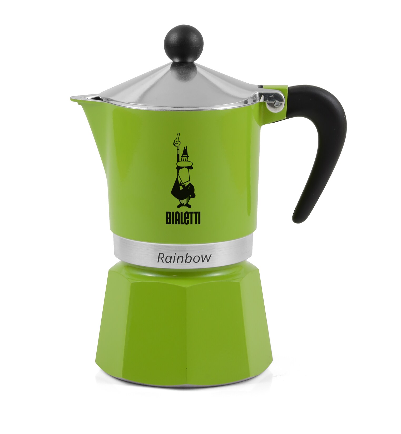 Espressokocher Rainbow 1 Tasse grün