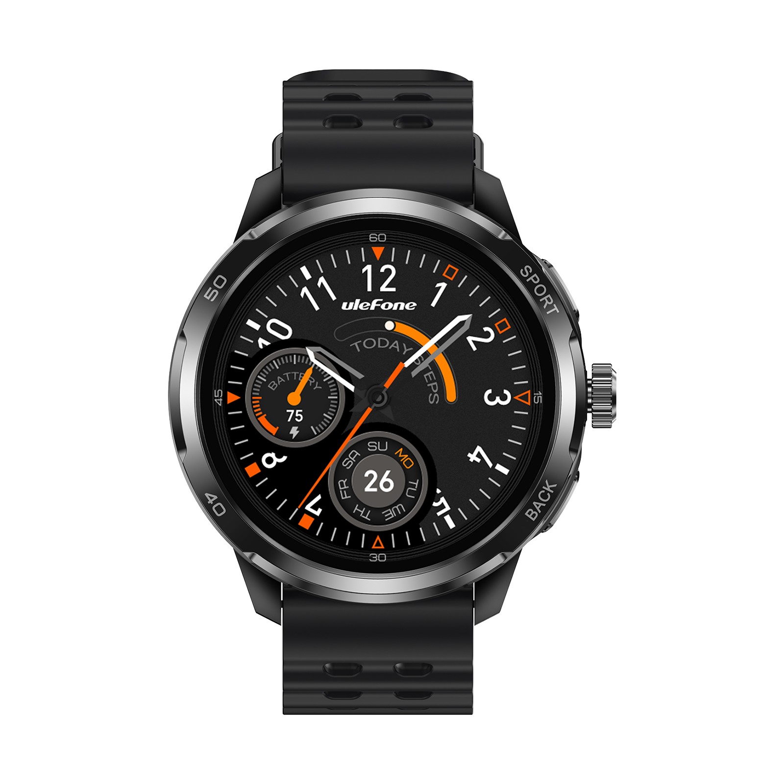 Ulefone Armor Watch Pro Schwarz 