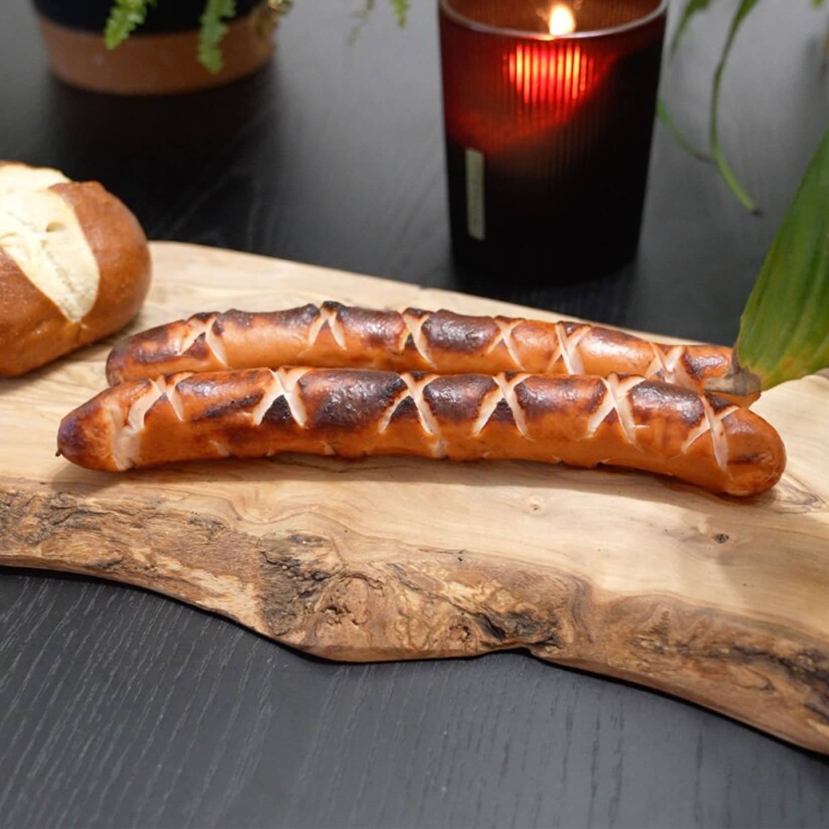 Cheat Meat Vorteilspack Puten-Bockwurst Style mit Skyr, 25 St&uuml;ck (2,5 kg) 