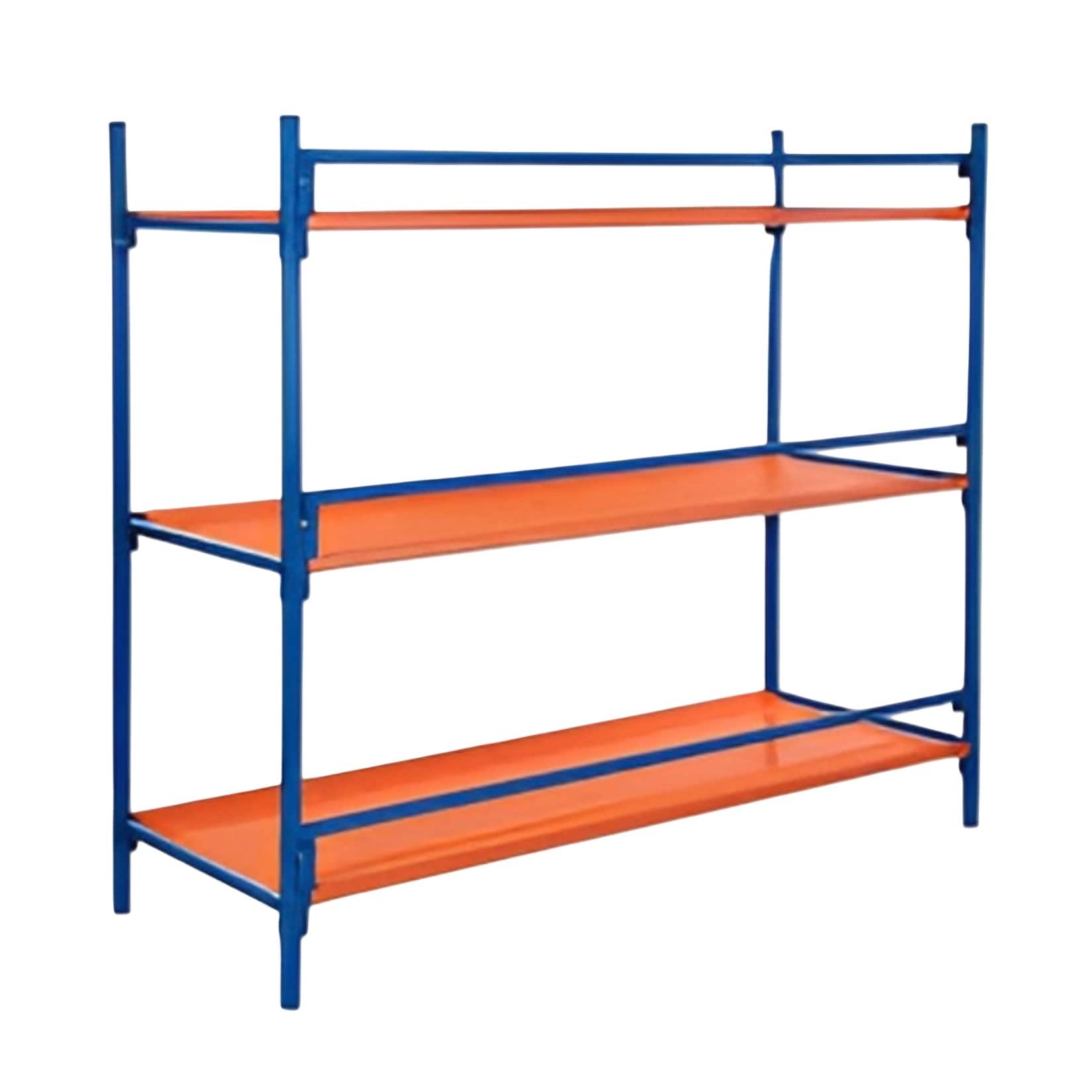 BSSD Defence 3-Etagenbett f&uuml;r 3 Personen, Blau-Orange 