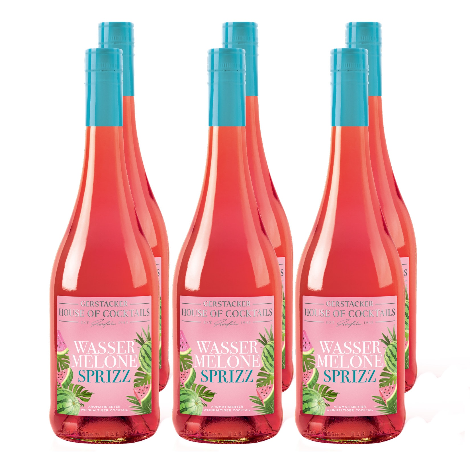 Gerstacker Wassermelone Sprizz 5,0 % vol 6 x 0,75 Liter 