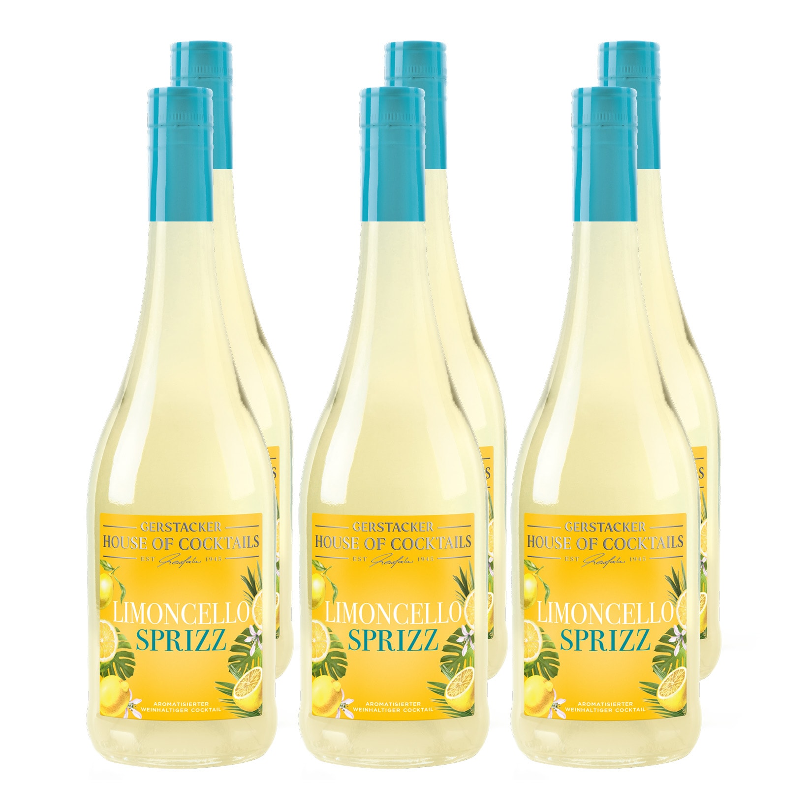 Gerstacker Limoncello Sprizz 5,0 % vol 6 x 0,75 Liter 