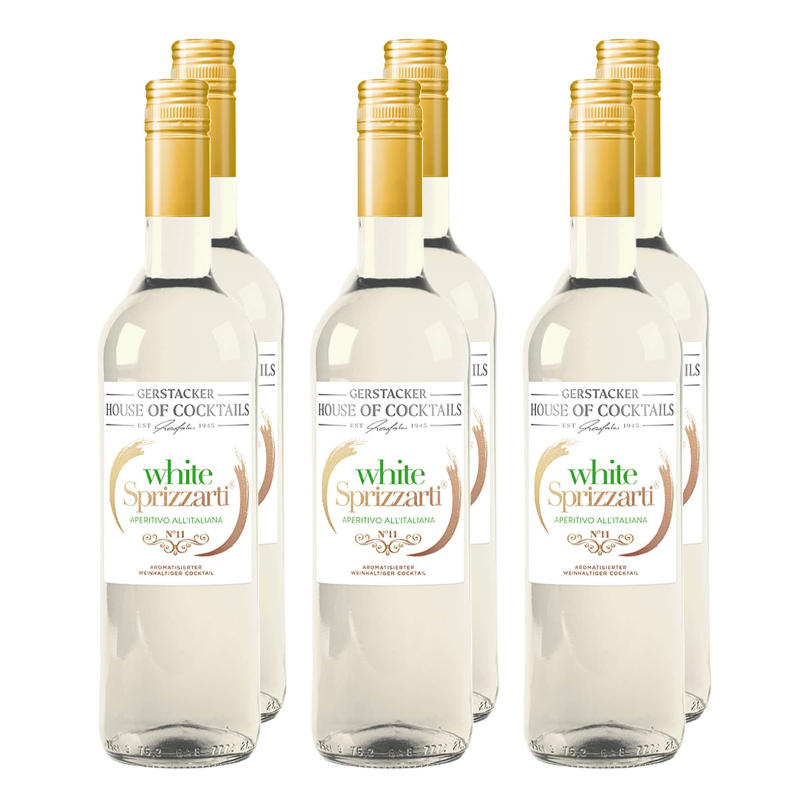 Gerstacker White Sprizzati 5,0 % vol 6 x 0,75 Liter 