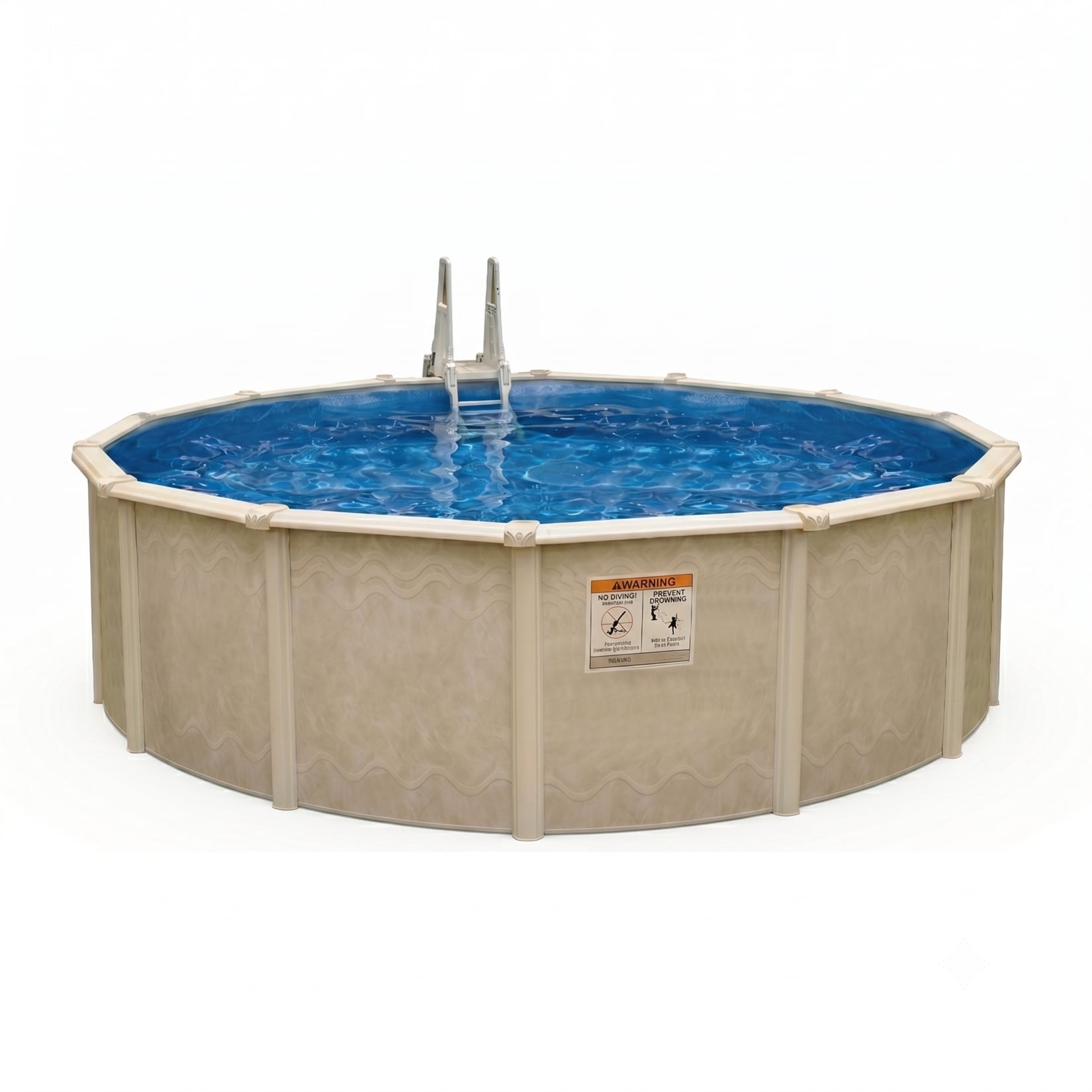 Interline Stahlwandpool "Century" Rund 3,60 m, Tiefe 1,32 m  (Basis Set) 
