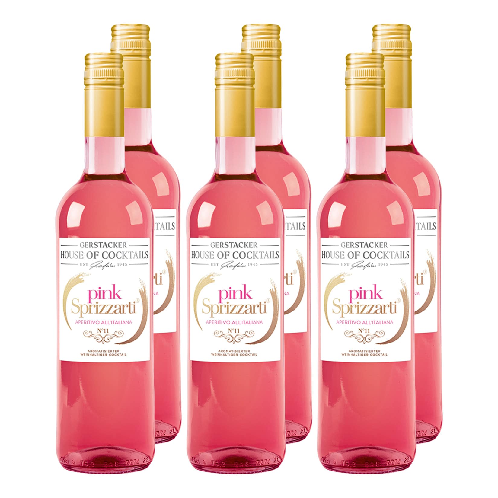 Gerstacker Pink Sprizzati 5,0 % vol 6 x 0,75 Liter 
