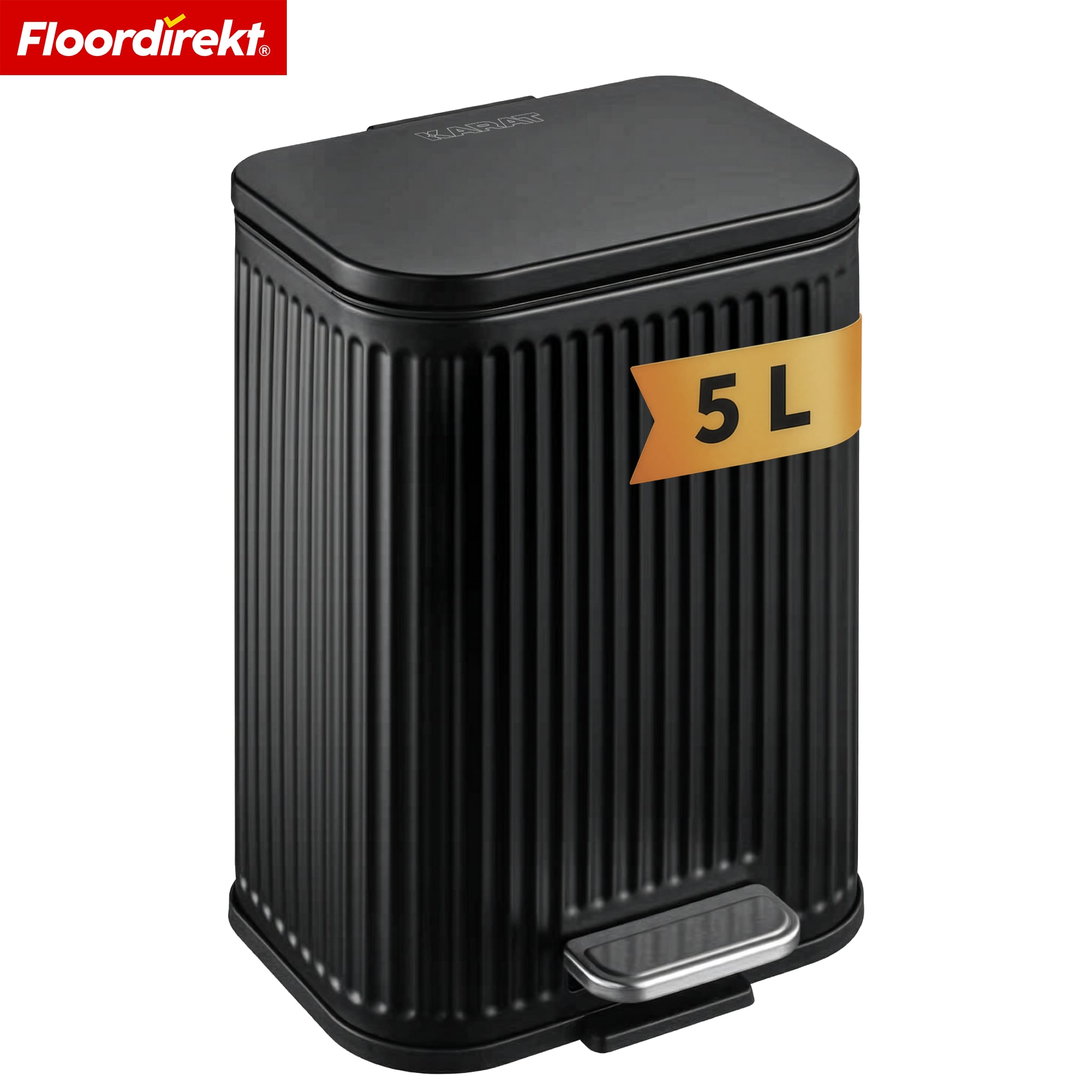 Floordirekt M&uuml;lleimer | Miles | Schwarz 