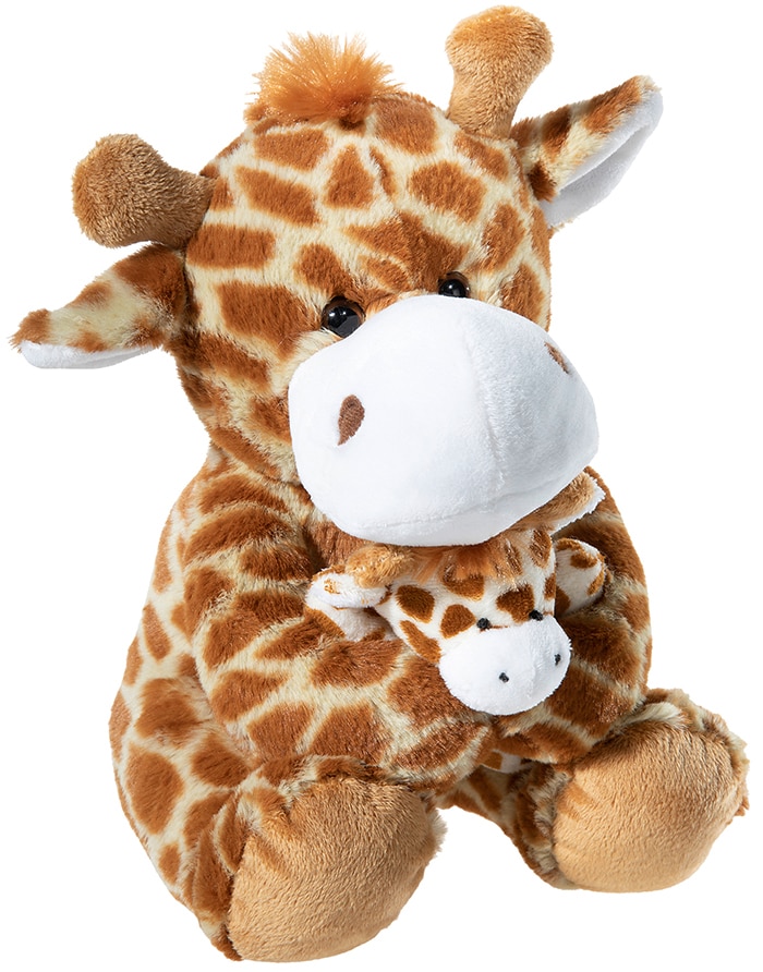 GIRAFFE mit Baby 