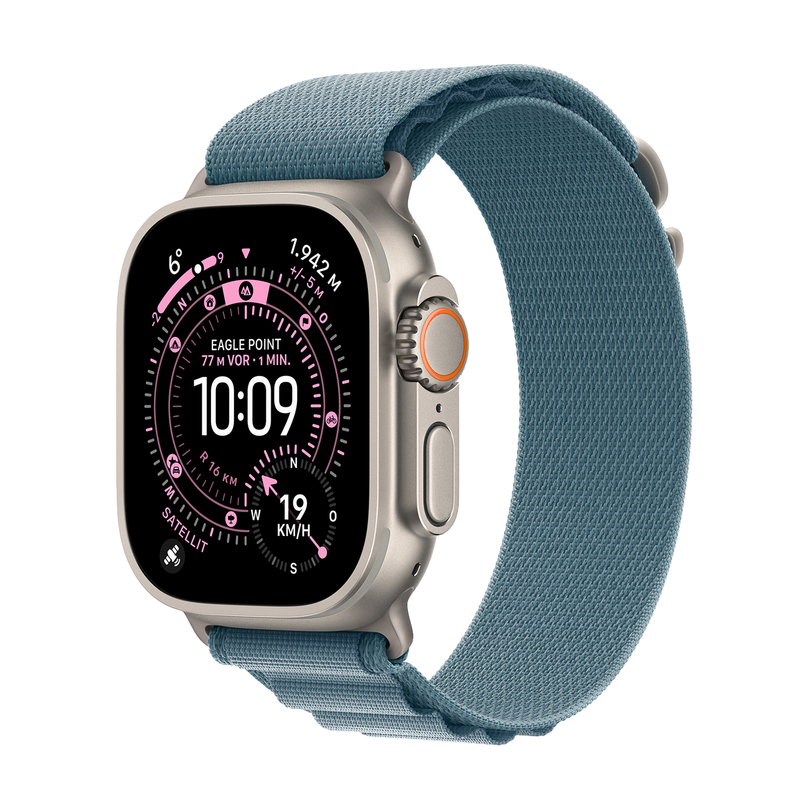 Apple Watch Ultra 3 Hellblau 