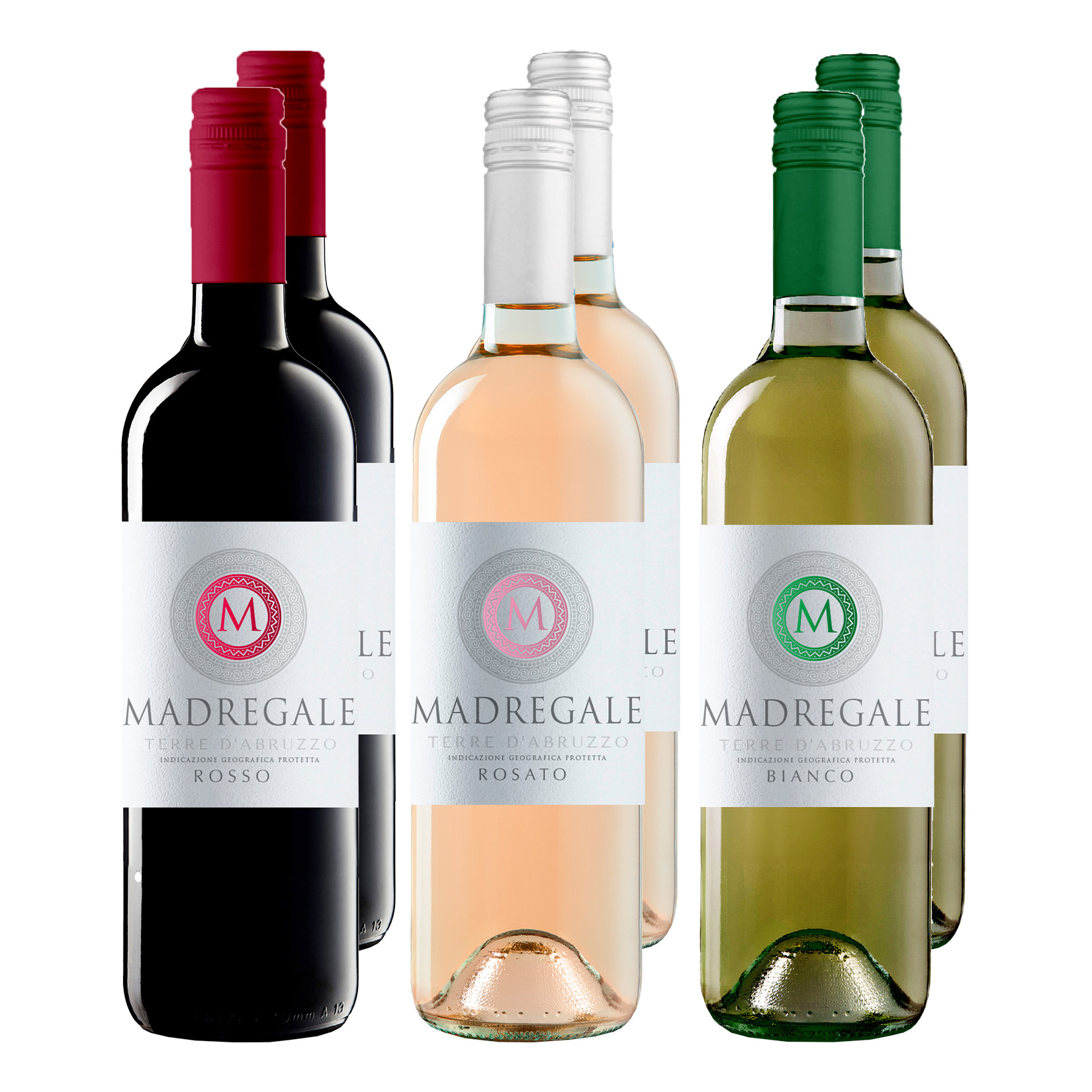 Weinpaket Madregale Terre d'Abruzzo IGP 12,5 % vol 6 x 0,75 Liter 