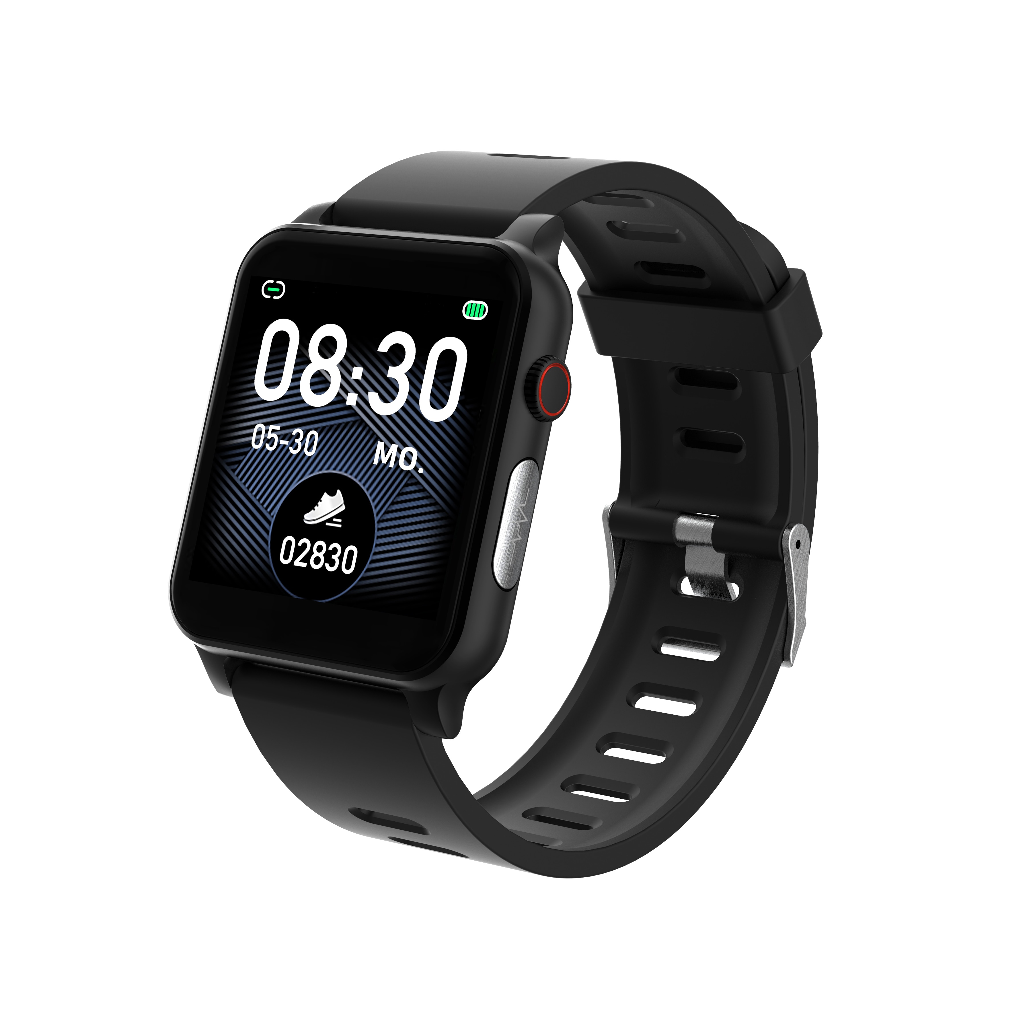 HEYRO FIT 21 Smartwatch mit integriertem Fitness-Tracking  f&uuml;r Android und iOS, IP67 gesch&uuml;tzte Geh&auml;use 