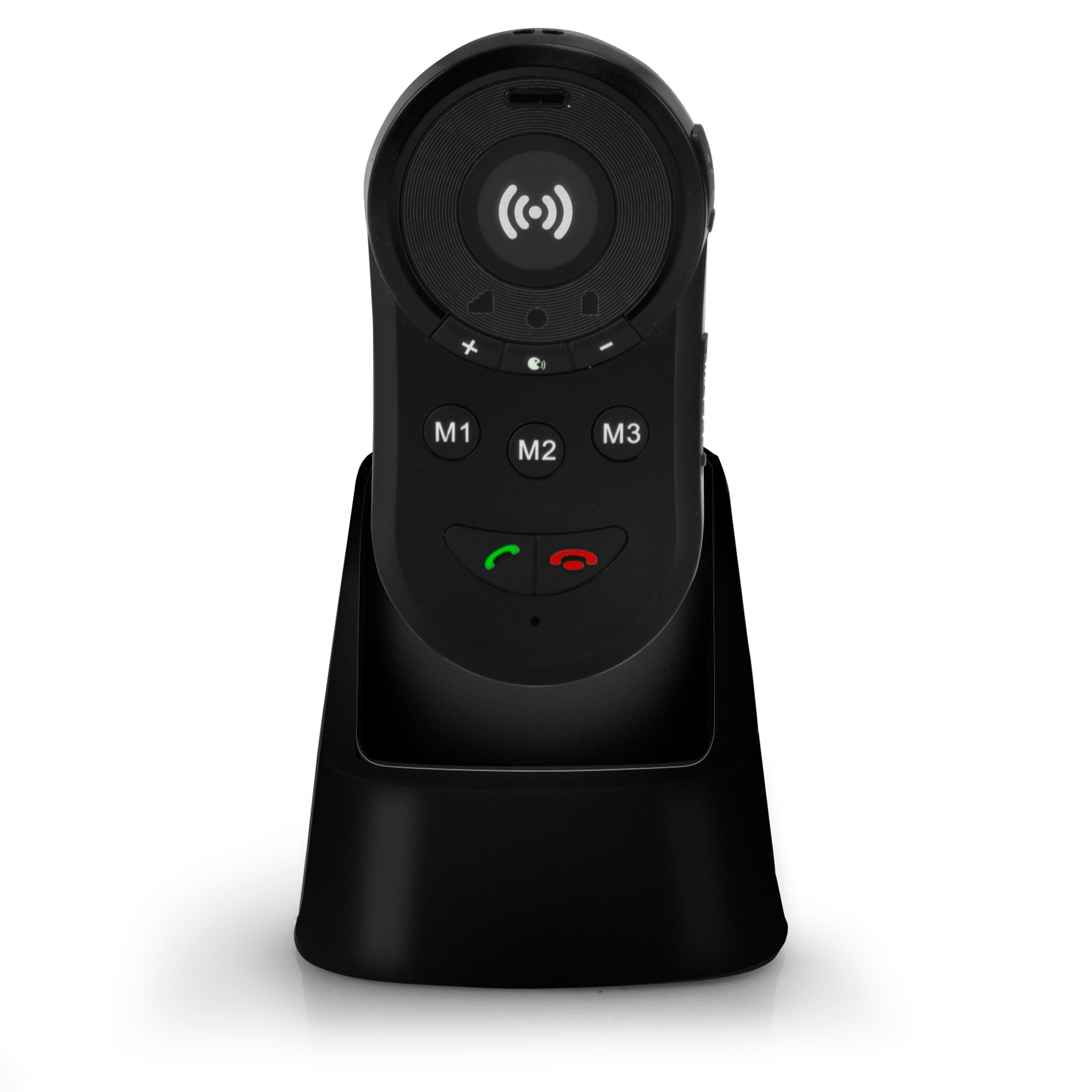 Fysic FXA-100 SOS-Paniktaste mit GPS-Tracker f&uuml;r Senioren Schwarz 