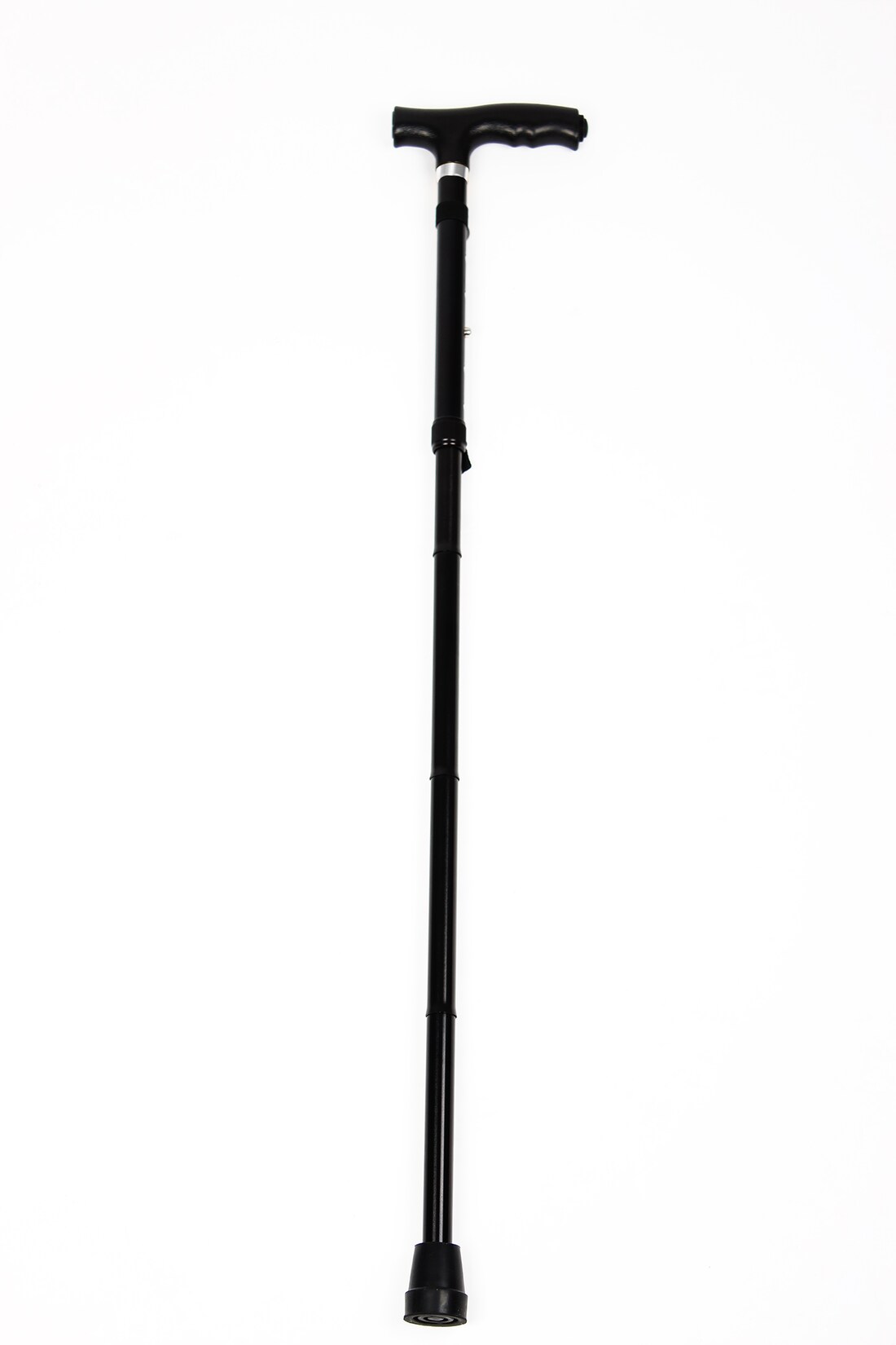 Vital Comfort Reisestock faltbar, mit Licht, schwarz