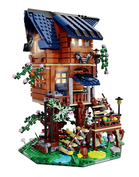 JAMARA-402948 CaDA Baumhaus 4 Jahreszeiten 1:46 Bricks