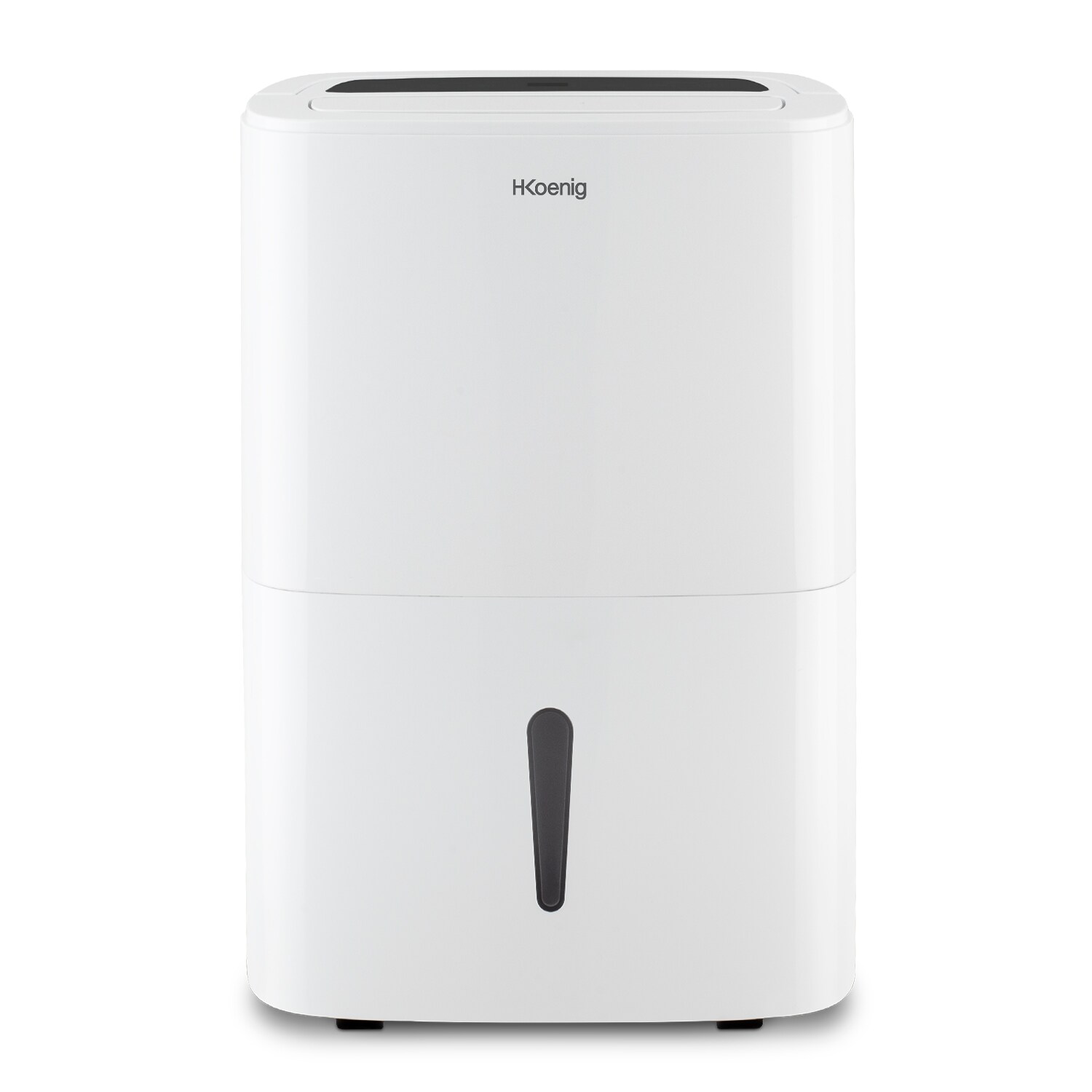 H.Koenig Tragbarer Luftentfeuchter DSH520, 20L/Tag, Fernbedienung, 24-Stunden-Timer, für Räume bis 25m², 5L Tank, leise, 400W