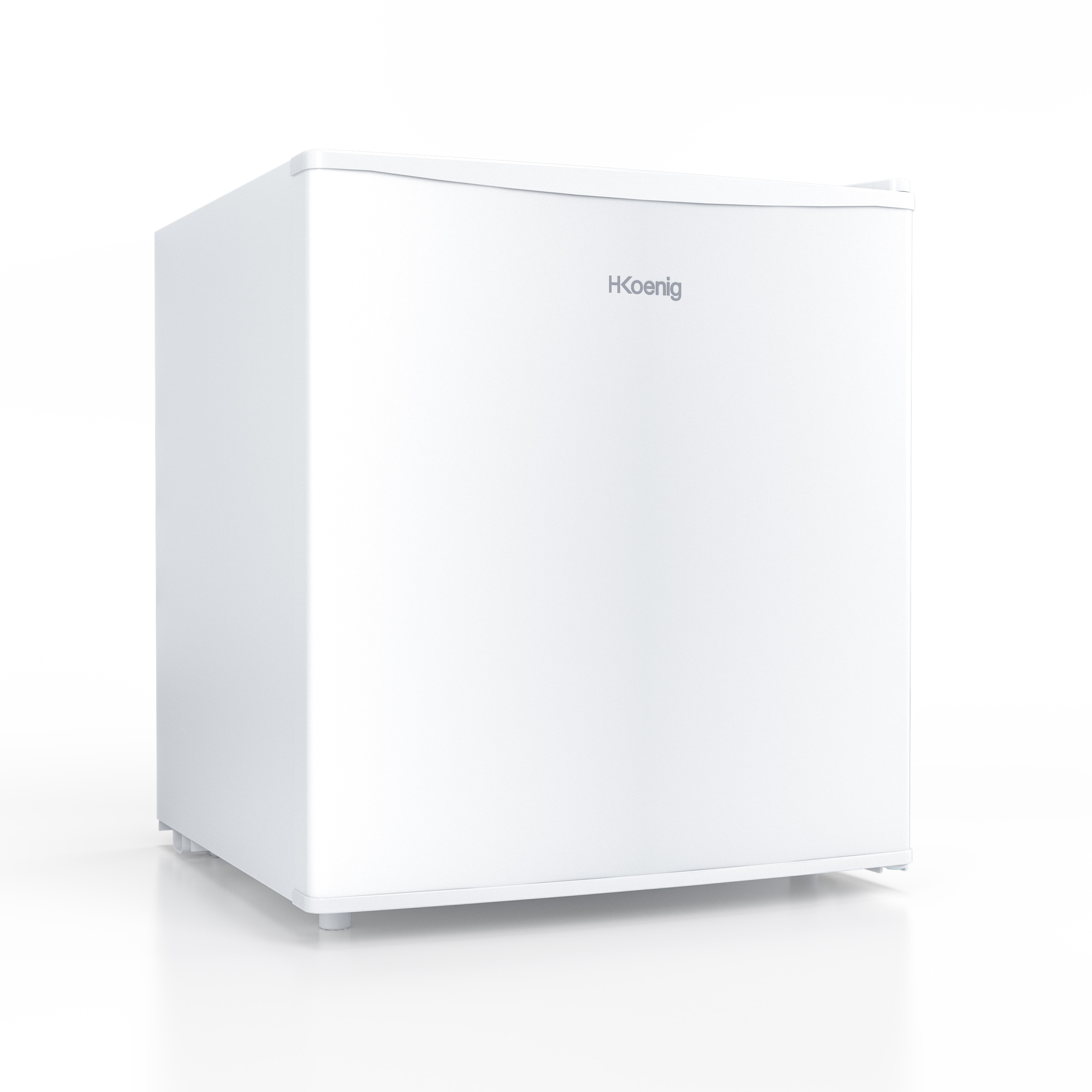 H.Koenig Mini-Kühlschrank FGX480 / 45 L / kleine kompakte Größe 51cm / leise / 4L Eisfach/verstellbares Thermostat