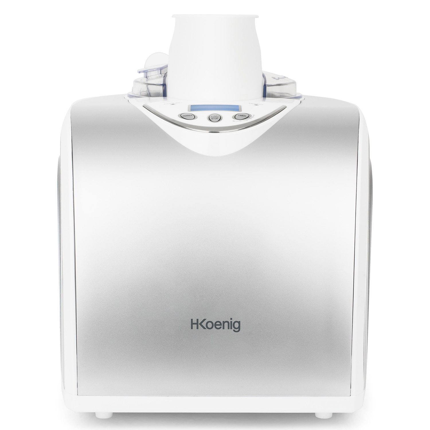 H.Koenig professionelle Eismaschine HF180 - Elektrisch - 1 L - 135 W - K&uuml;hlfunktion - Schnelle Zubereitung - Eis, Frozen Joghurt und Sorbet 