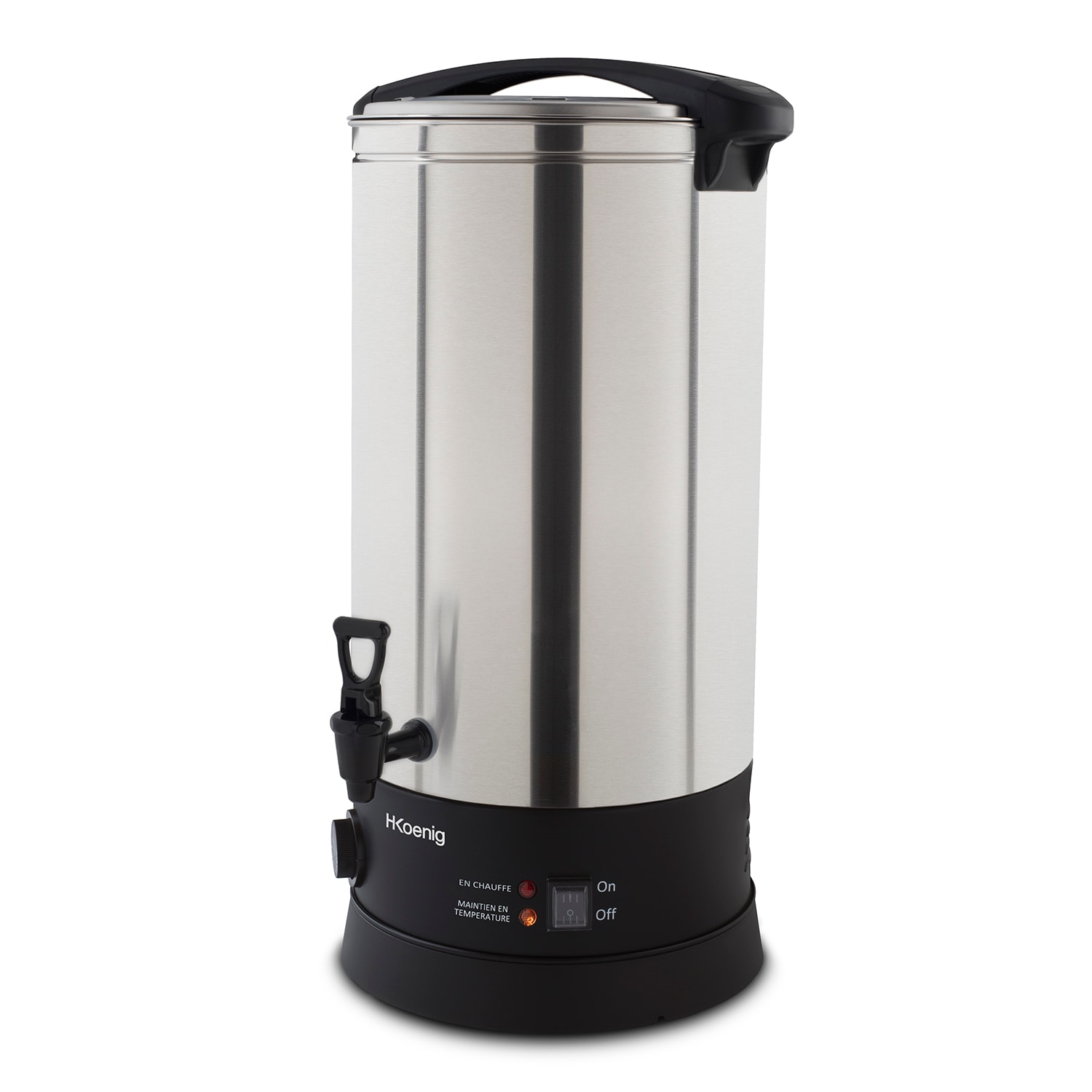 H.Koenig Multifunktionaler LEGI25, Sterilisator f&uuml;r Einmachgl&auml;ser und Zubereitung von hei&szlig;en Rezepten, 25 l, Edelstahl 