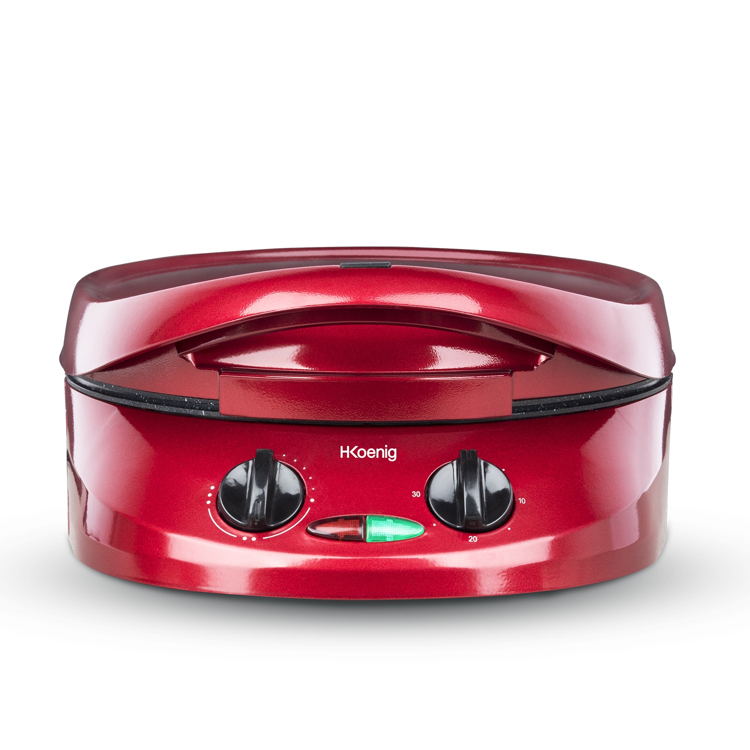 H.Koenig TRT180 Multifunktionsb&auml;cker / Kuchenbackfunktion / Antihaft-Beschichtung / 1800 W / rot 