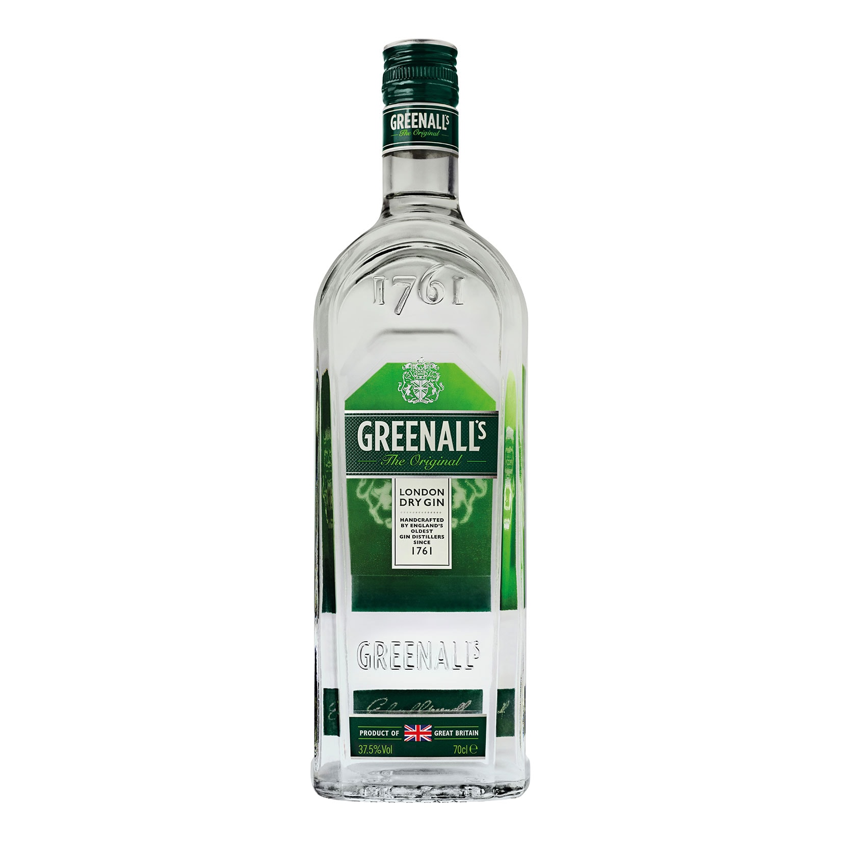 Greenall's Original London Dry Gin 37,5 % vol 0,7 Liter 