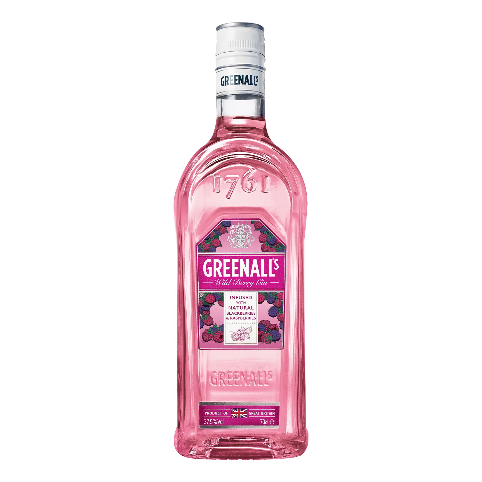 Greenall's Wild Berry Pink Gin 37,5 % vol 0,7 Liter 