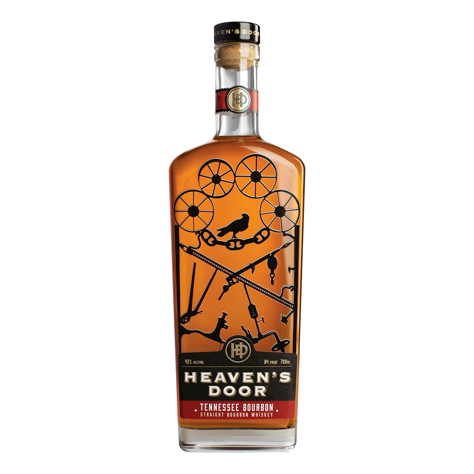 Heaven's Door Straight Bourbon Whiskey 42,0 % vol 0,7 Liter 