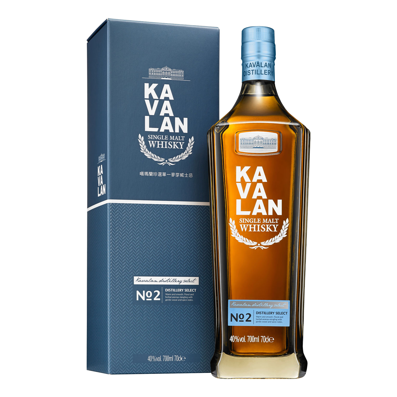 Kavalan Distillery Select No.2 Single Malt 40,0 % vol 0,7 Liter 