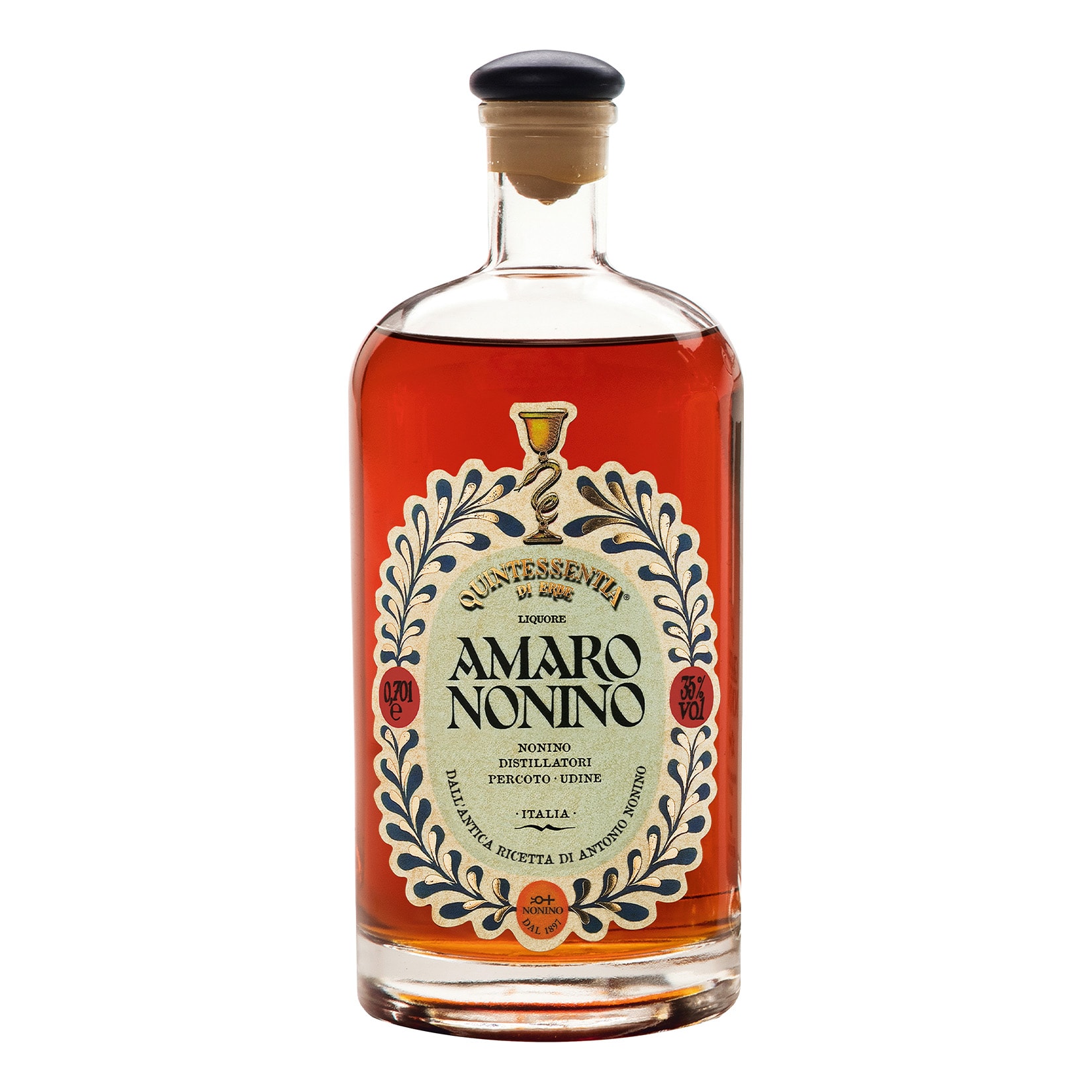 Nonino Amaro Quintessentia Di Erbe 35,0 % vol 0,7 Liter 