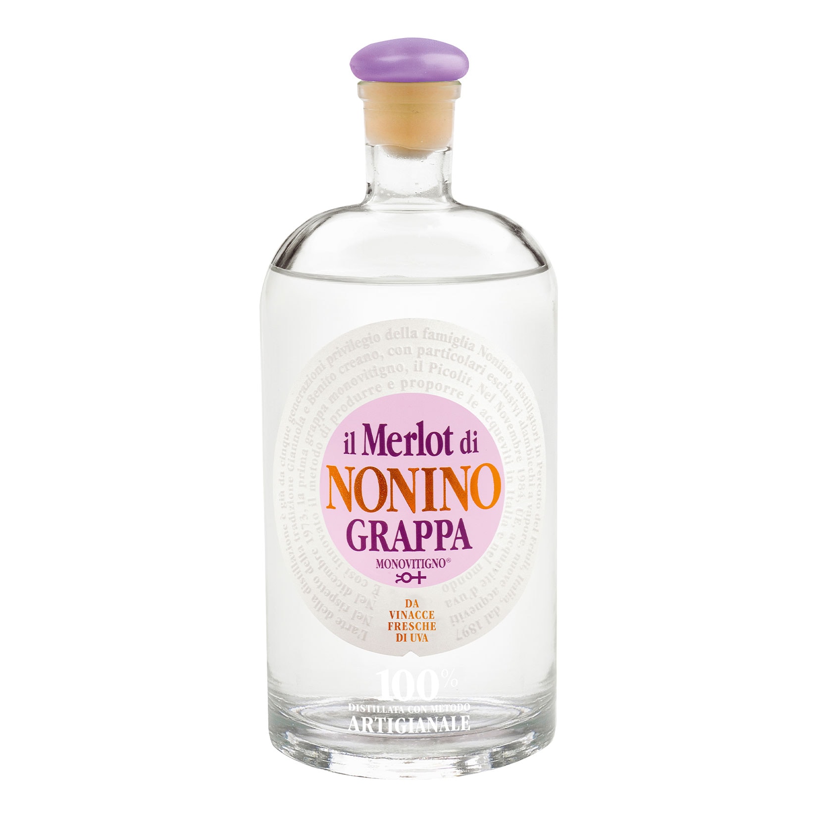 Nonino Grappa Il Merlot Monovitigno 41,0 % vol 0,7 Liter 
