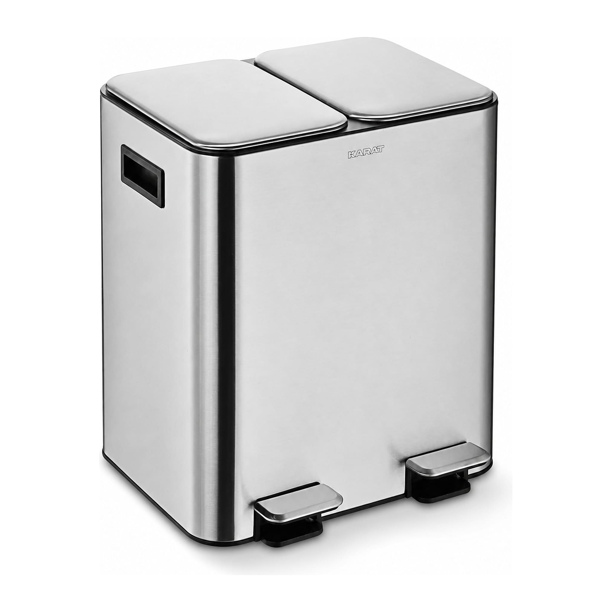 Karat M&uuml;lleimer | Logan | 2 x 15 L Treteimer 