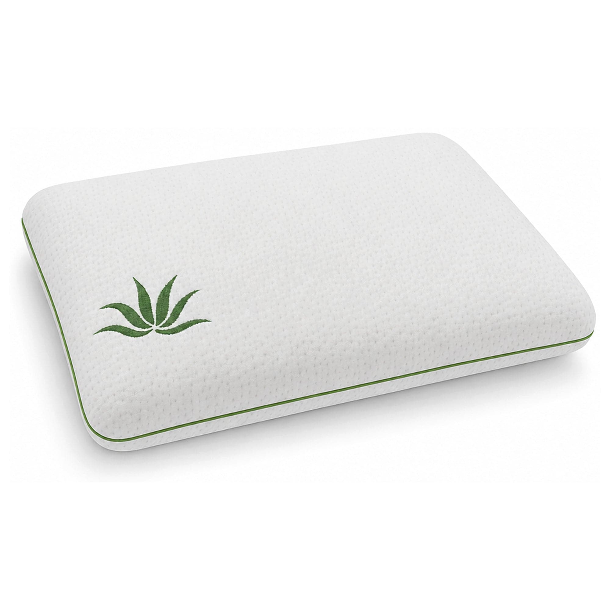 hERZtal Aloe Vera Kissen Memory-Schaum 80x40x15 cm 