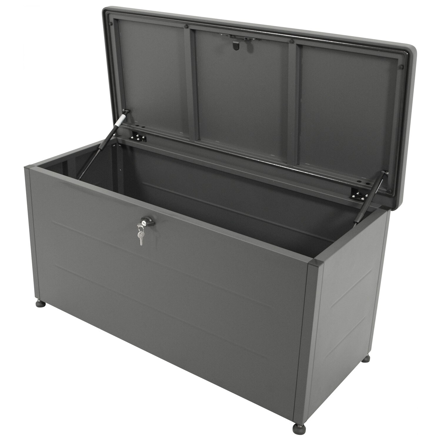 Auflagenbox BREMEN, Stahl anthrazit