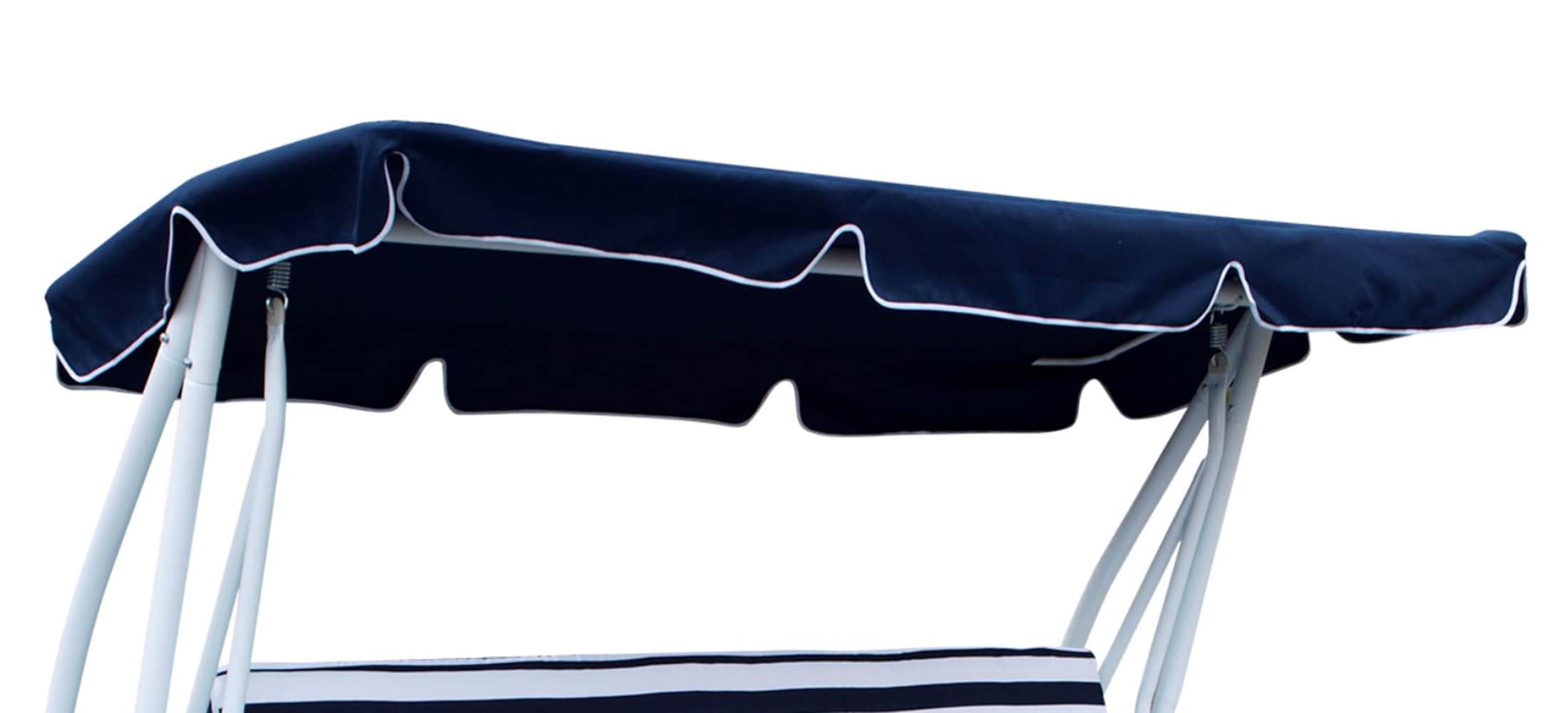 Dachplane f&uuml;r Hollywoodschaukel MIAMI 228x120cm, dunkelblau 