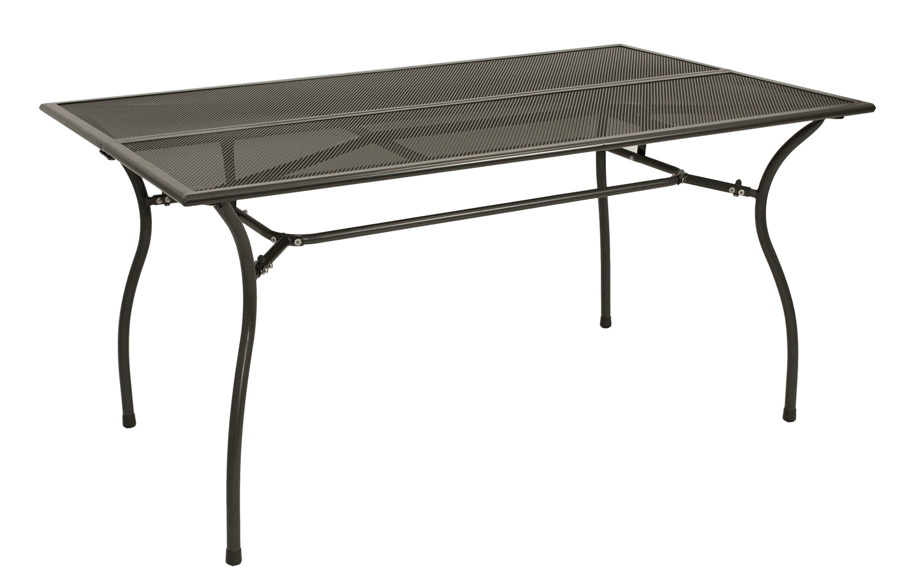 Gartentisch CLASSIC 90x150cm, Streckmetall anthrazit 