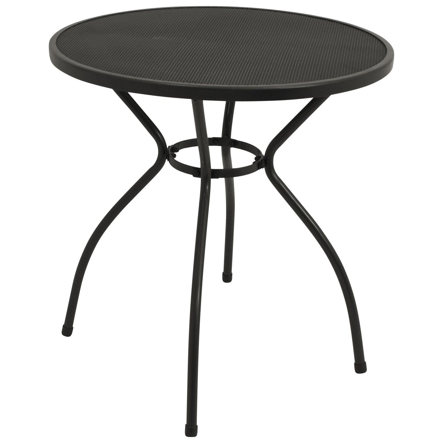 Bistrotisch CLASSIC 70cm rund, Streckmetall anthrazit 