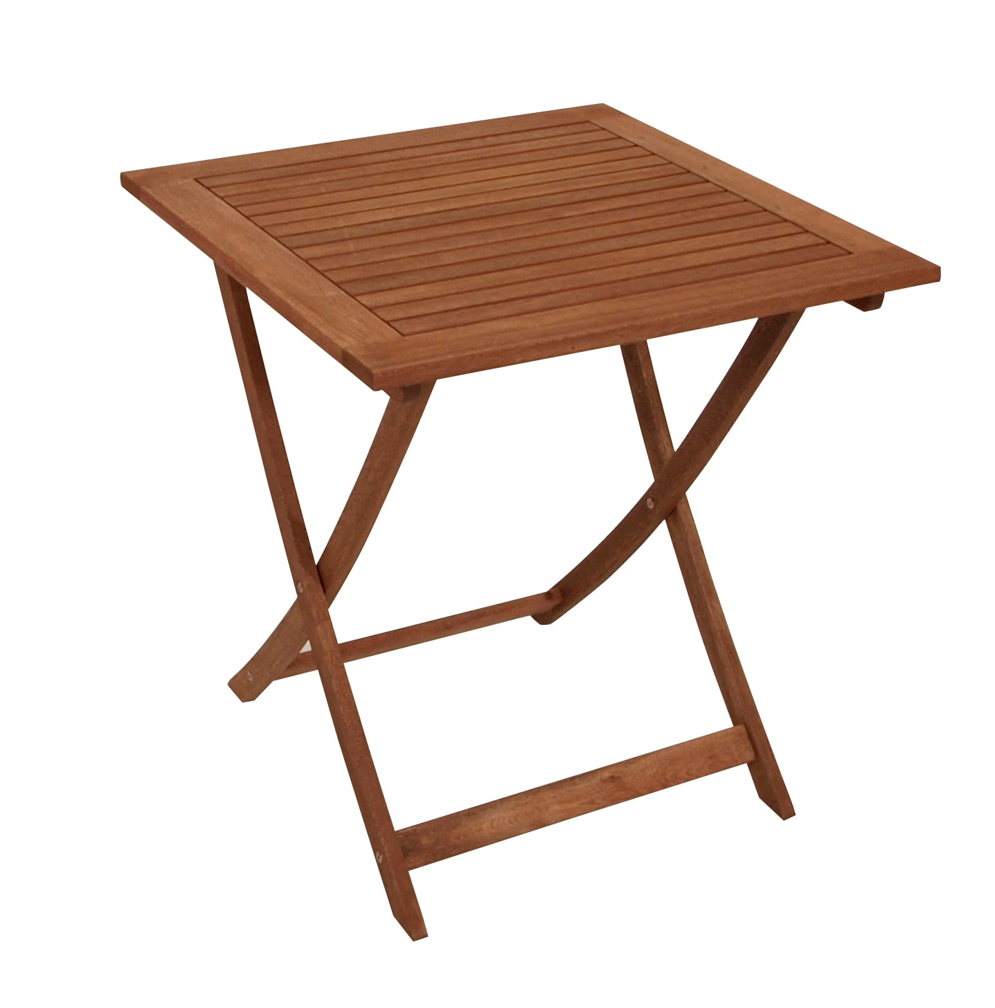 Klapptisch CORUNA 70x70cm, Eukalyptus ge&ouml;lt 