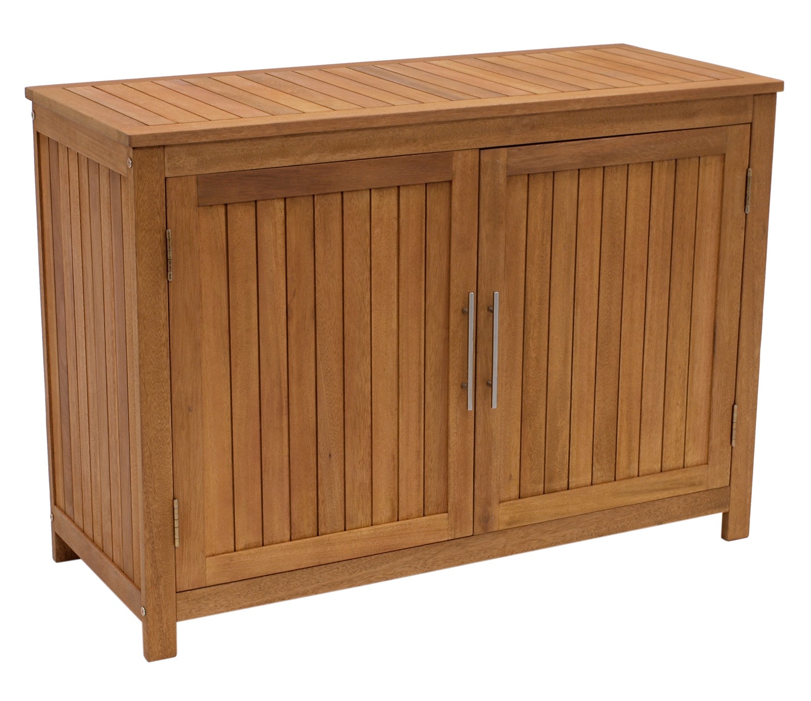 Konsolenschrank CABINET 120x50x85cm, Eukalyptus ge&ouml;lt 