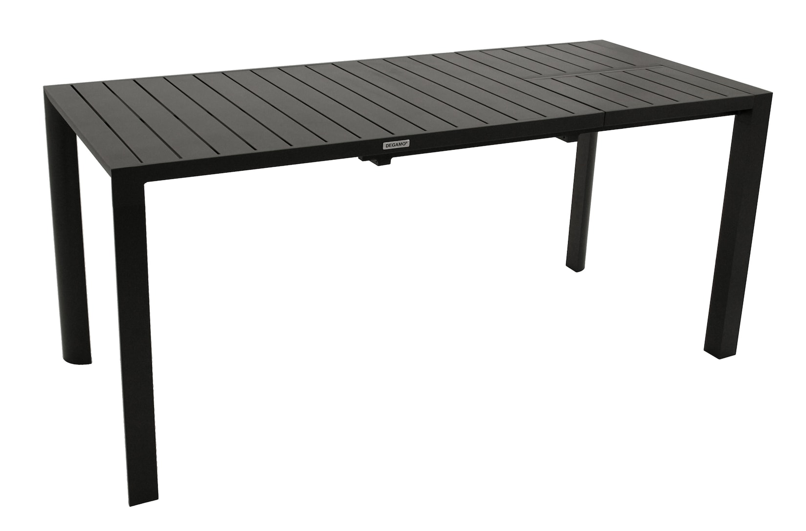 Ausziehtisch LAGOS 120/162x70cm, Aluminium anthrazit