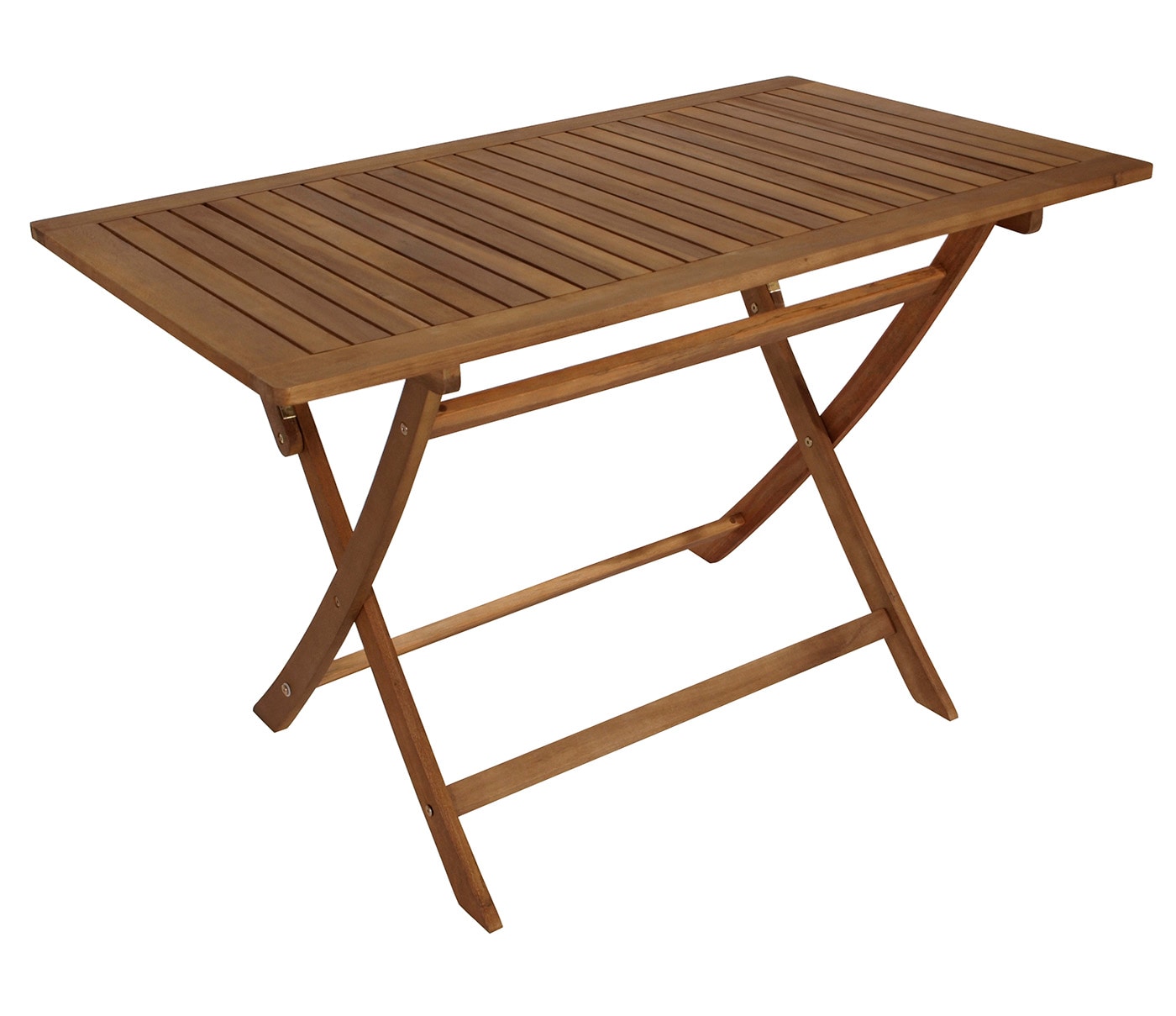 Klapptisch TOBAGO 70x120cm rechteckig, Akazie ge&ouml;lt 