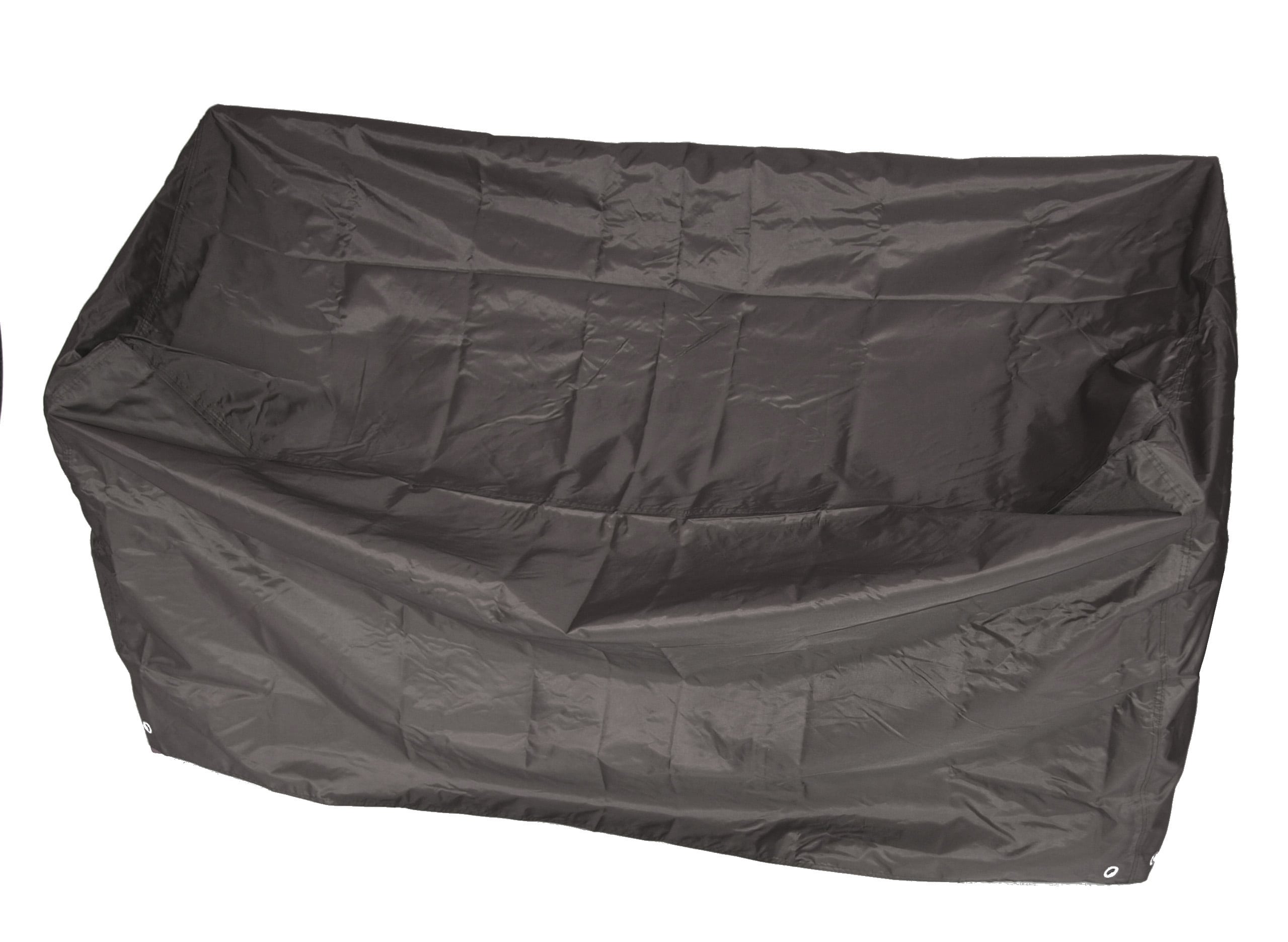 Abdeckhaube Bank 2-sitzer 134cm, Polyester PE-beschichtet grau 