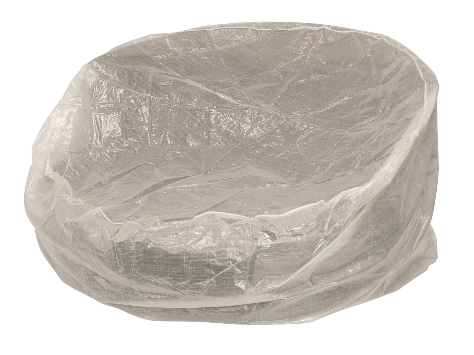 Abdeckhaube Liegeinsel gross bis 240cm Durchmesser, PE transparent 