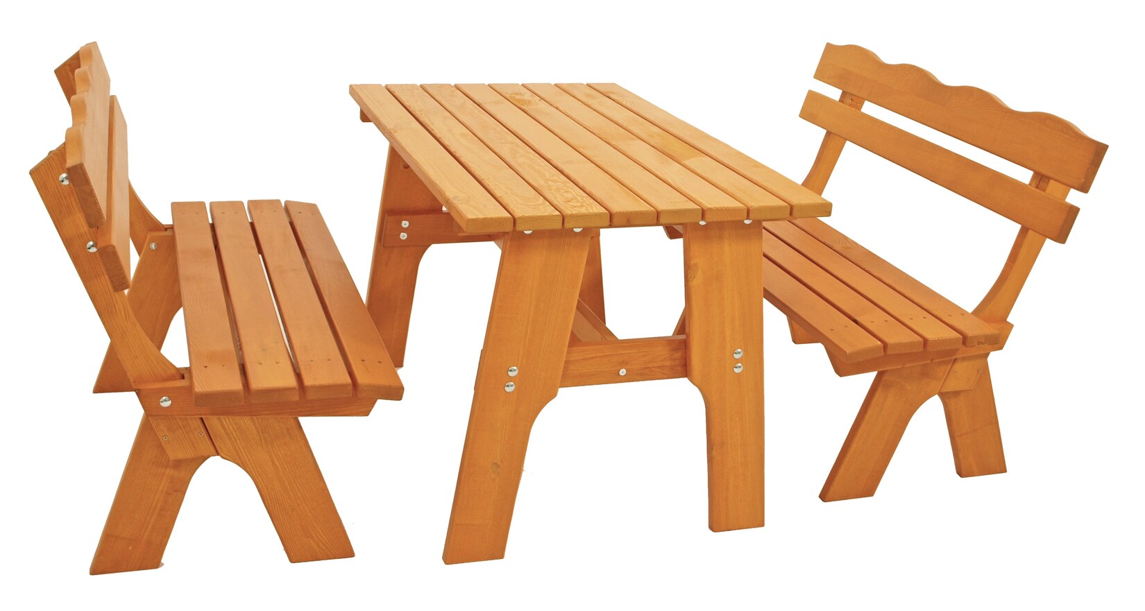 Garnitur FREITAL 3-teilig 120cm, Kiefer