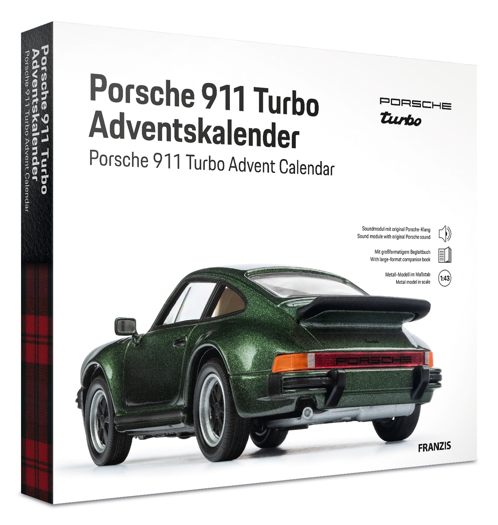 Porsche 911 Turbo Adventskalender 1:43 