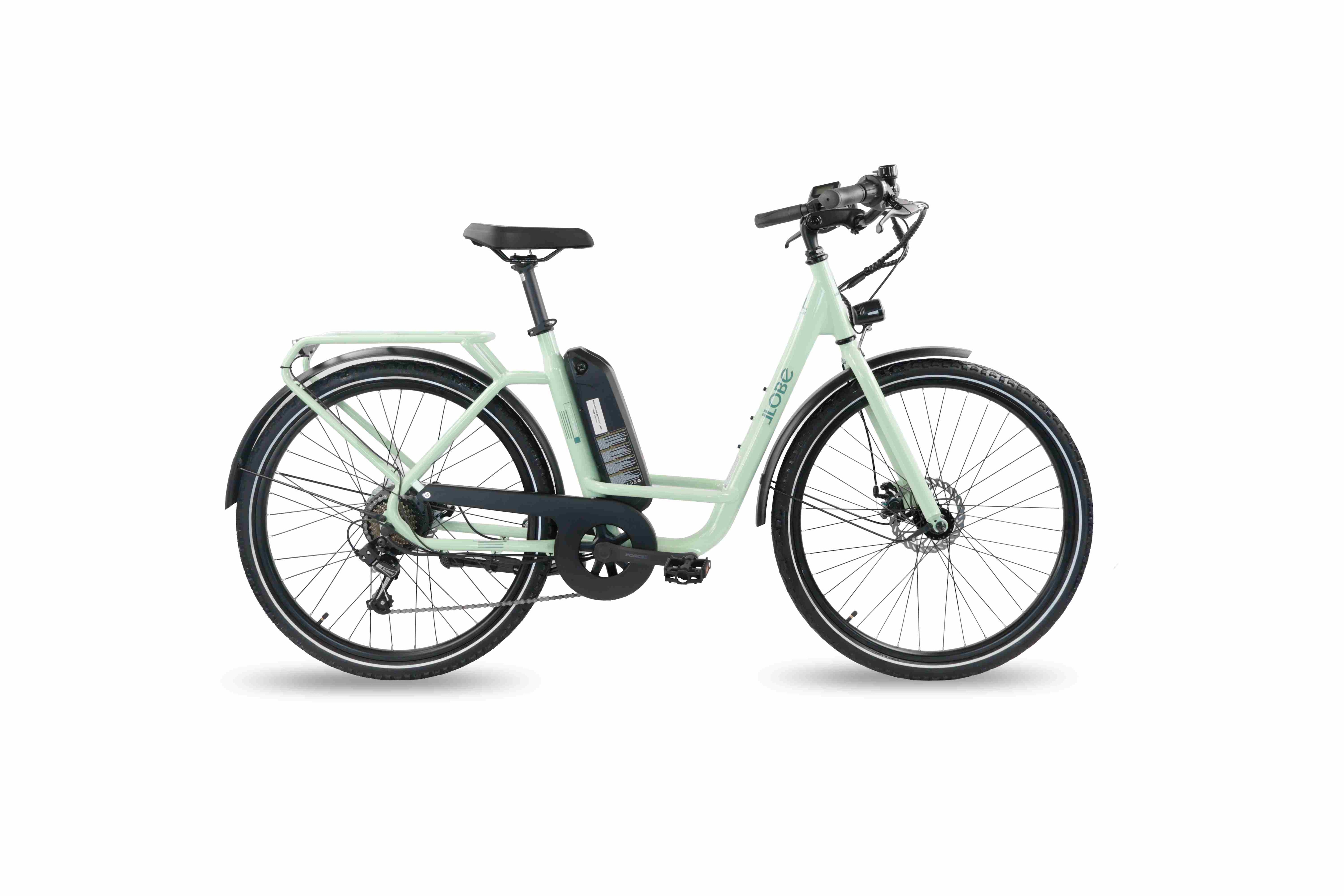 LLobe Town Compact 26" City E-Bike , gr&uuml;n 