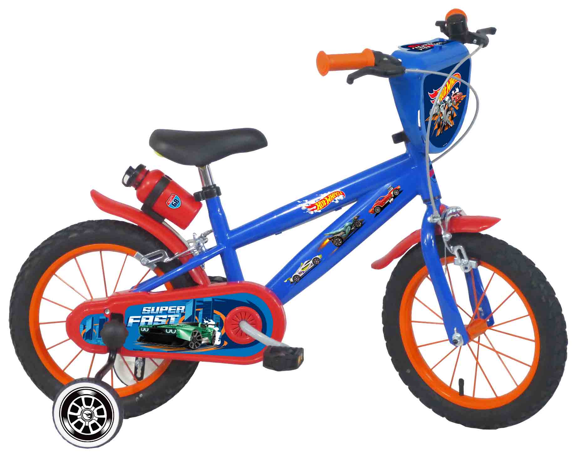 Disney Hot Wheels Kinderfahrrad 14 Zoll 