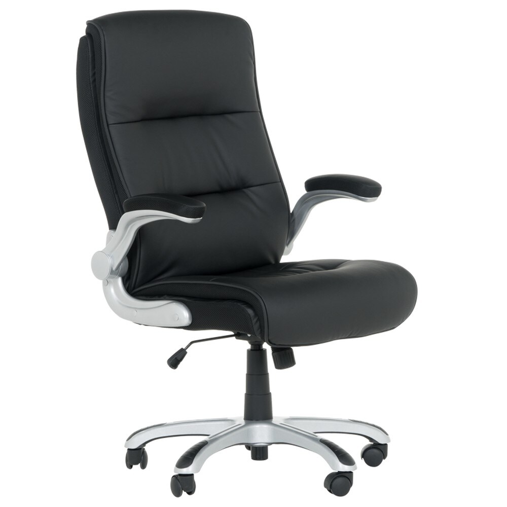 Carmen 6106 Chefsessel mit Kunstleder &ndash; Schwarz 